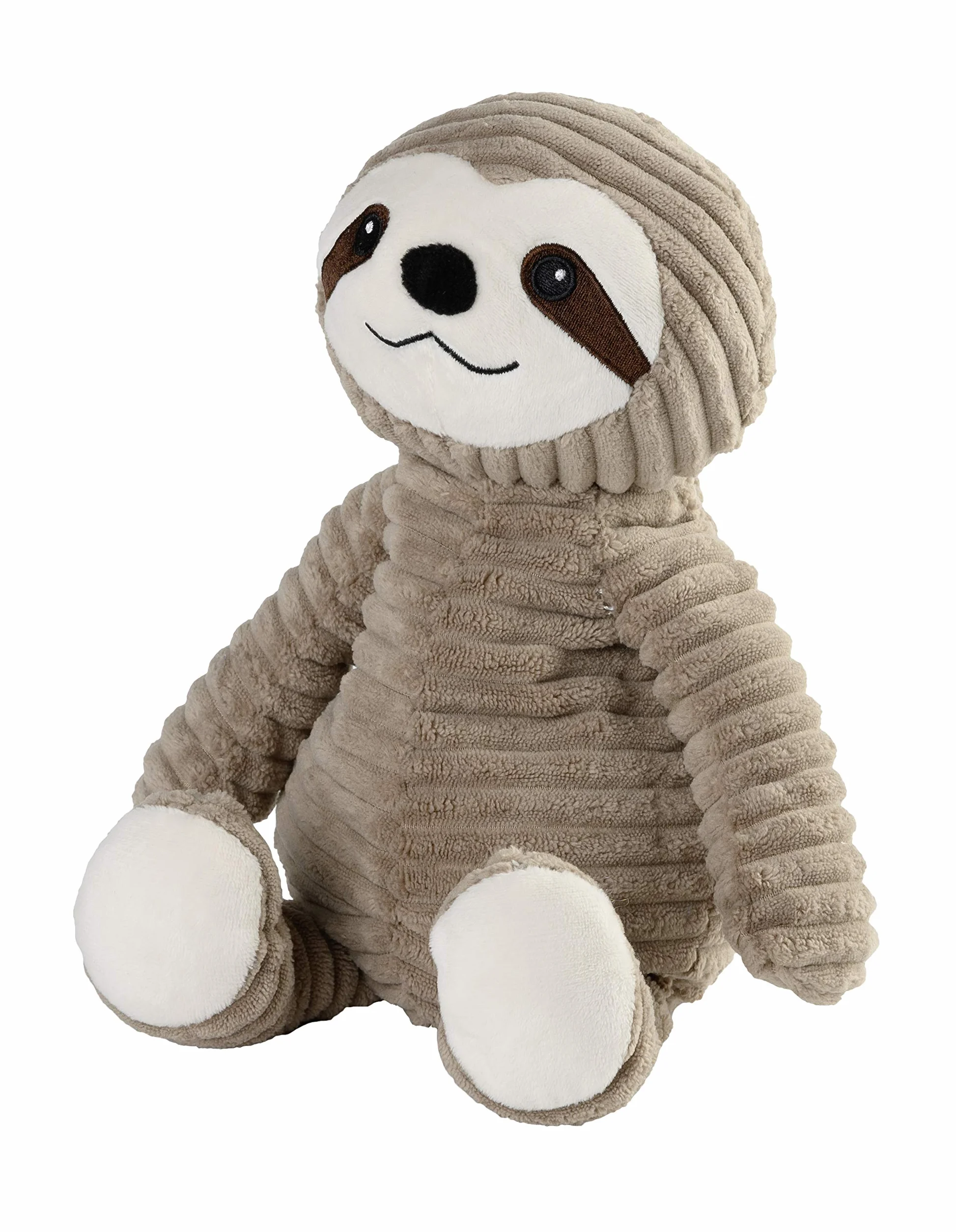 Warmies® Poduszka rozgrzewająca/maskotka "Pure Faultier" wyjmowana jeleń wypełnienie lawendowe 30 cm 500 g