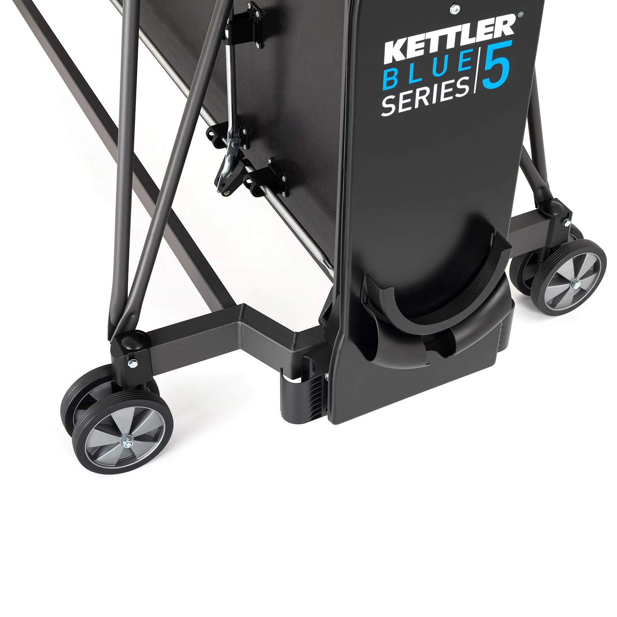 Stół do tenisa stołowego KETTLER K5 Outdoor Professional | Jakość – wyprodukowano w Niemczech (certyfikat TÜV) | Odporny na warunki atmosferyczne | Składany i łatwy do przechowywania