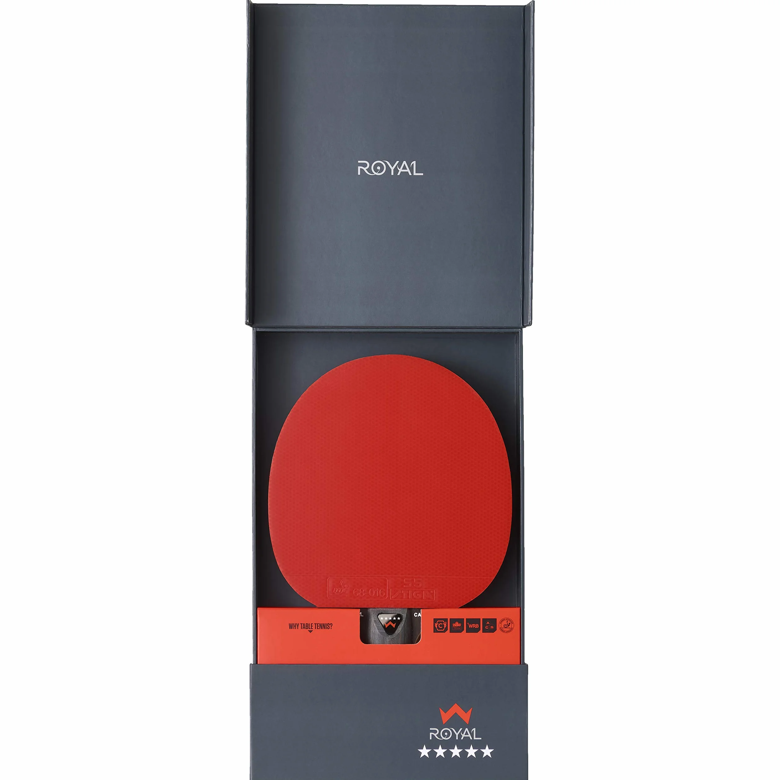 Stiga Pro Carbon 5-gwiazdkowa rakieta do tenisa stołowego czarna/czerwona