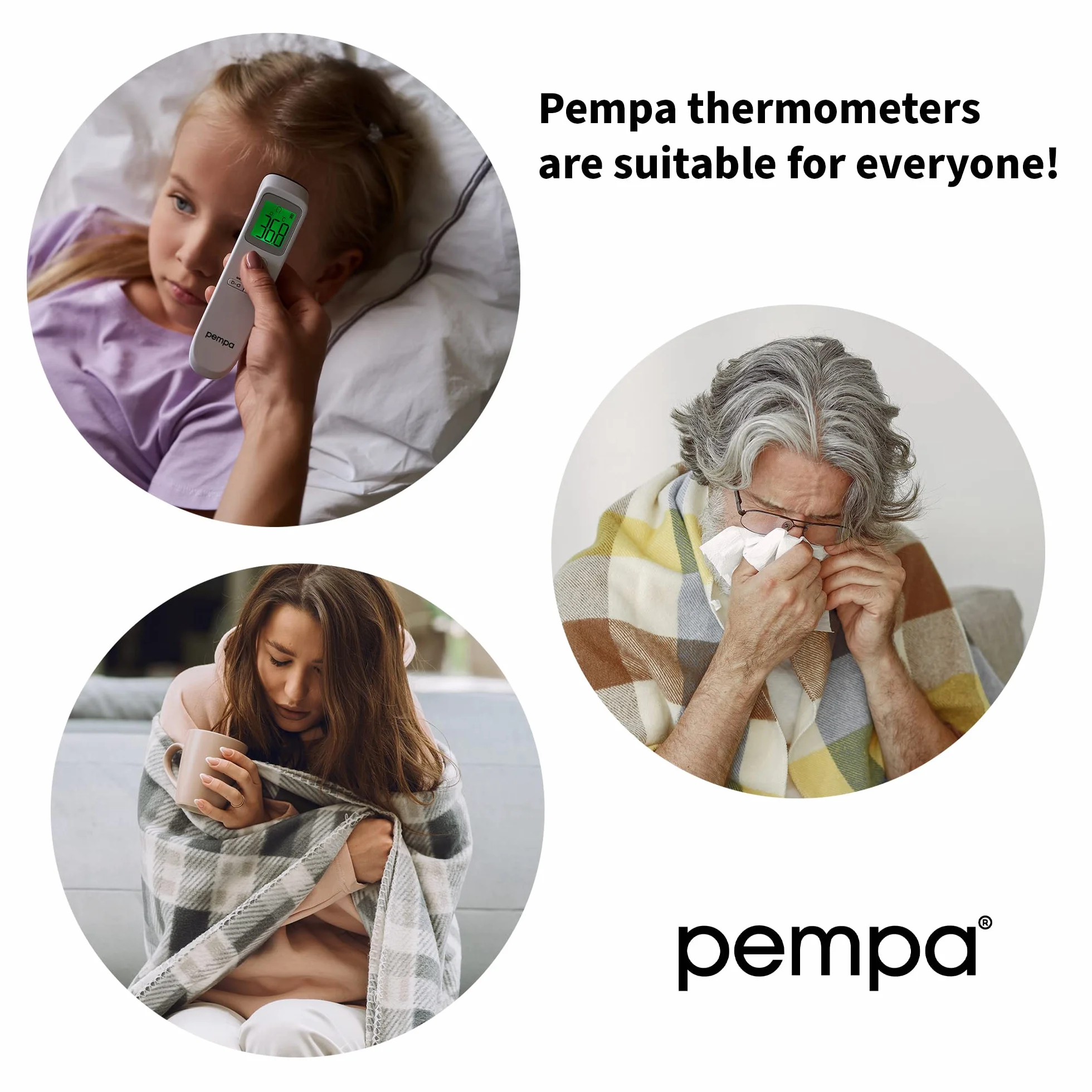 Termometr Pempa T200 bezdotykowy 1szt.