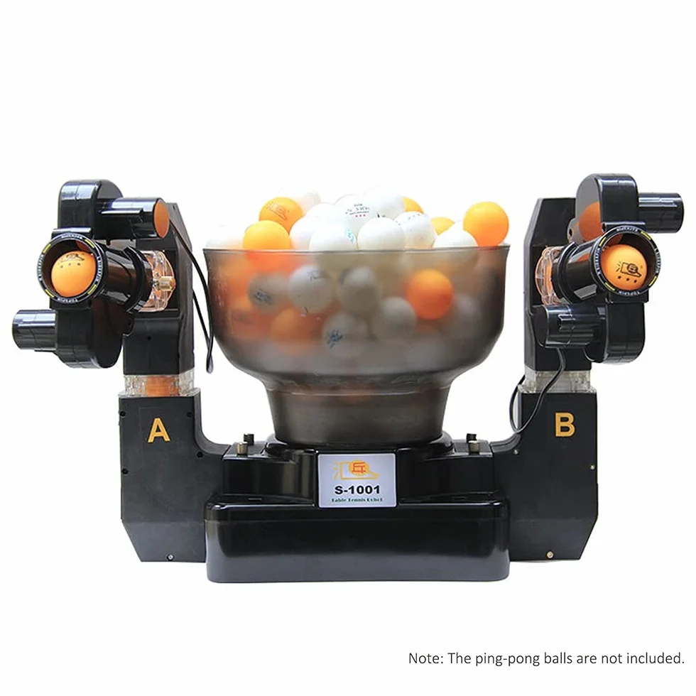 Maszyna do tenisa stołowego Ping Pong Ball Machine S-1001 Automatyczna do treningu