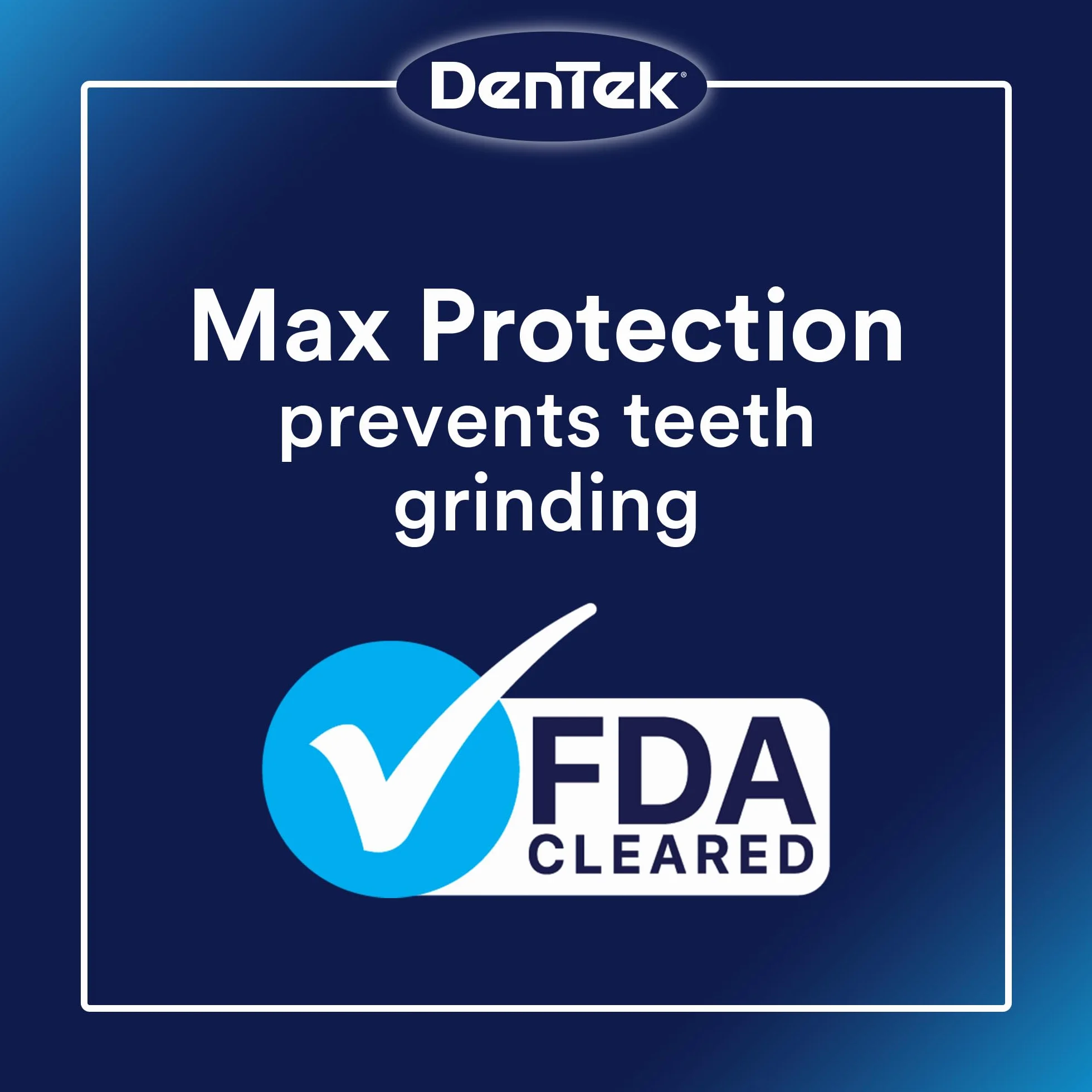 DenTek Professional-Fit Maksymalna ochrona Dental Guard | Ochrona przed nocnym szlifowaniem zębów | Opakowanie może się różnić