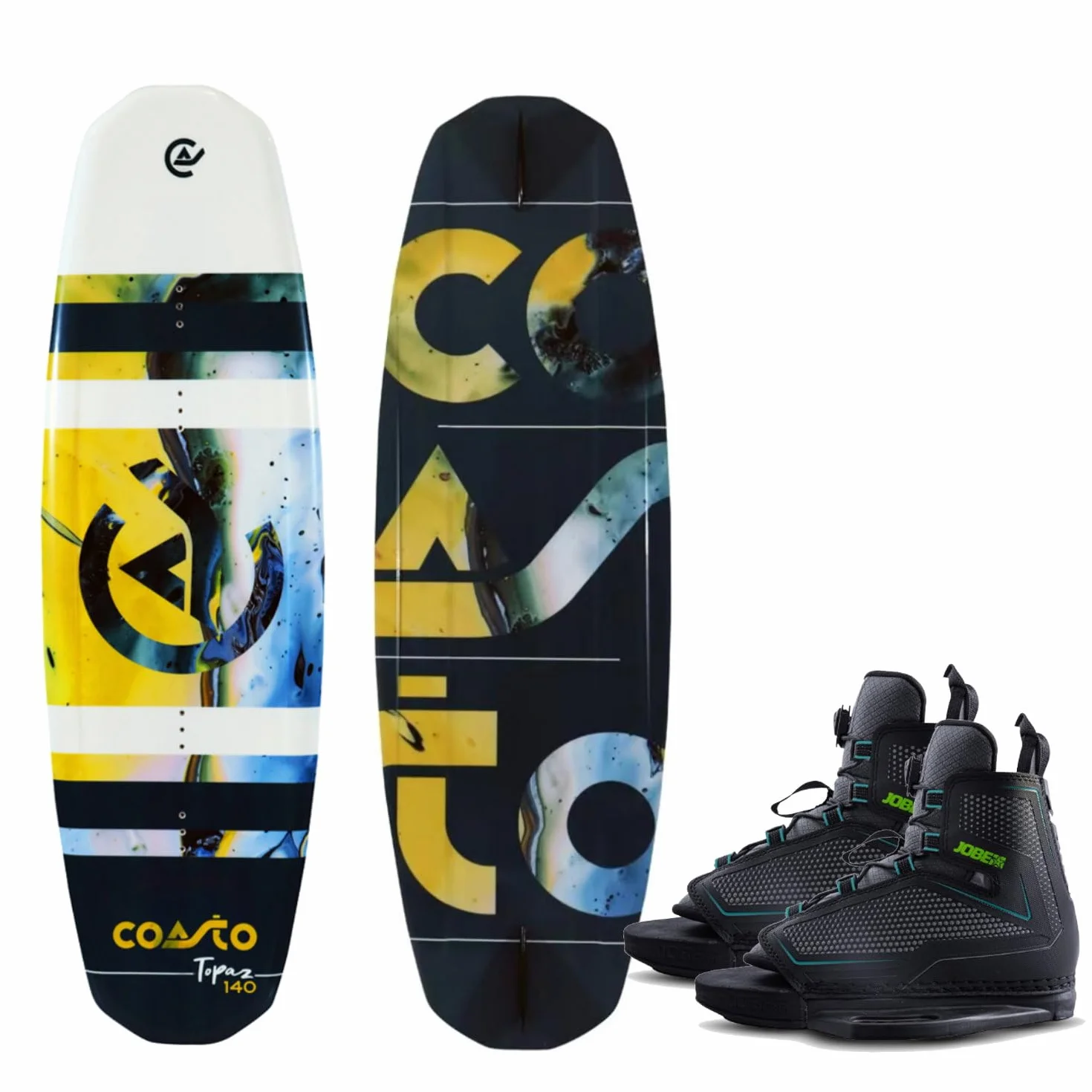 COASTO Topaz 140 Wakeboard Flex z wiązaniem 39-46