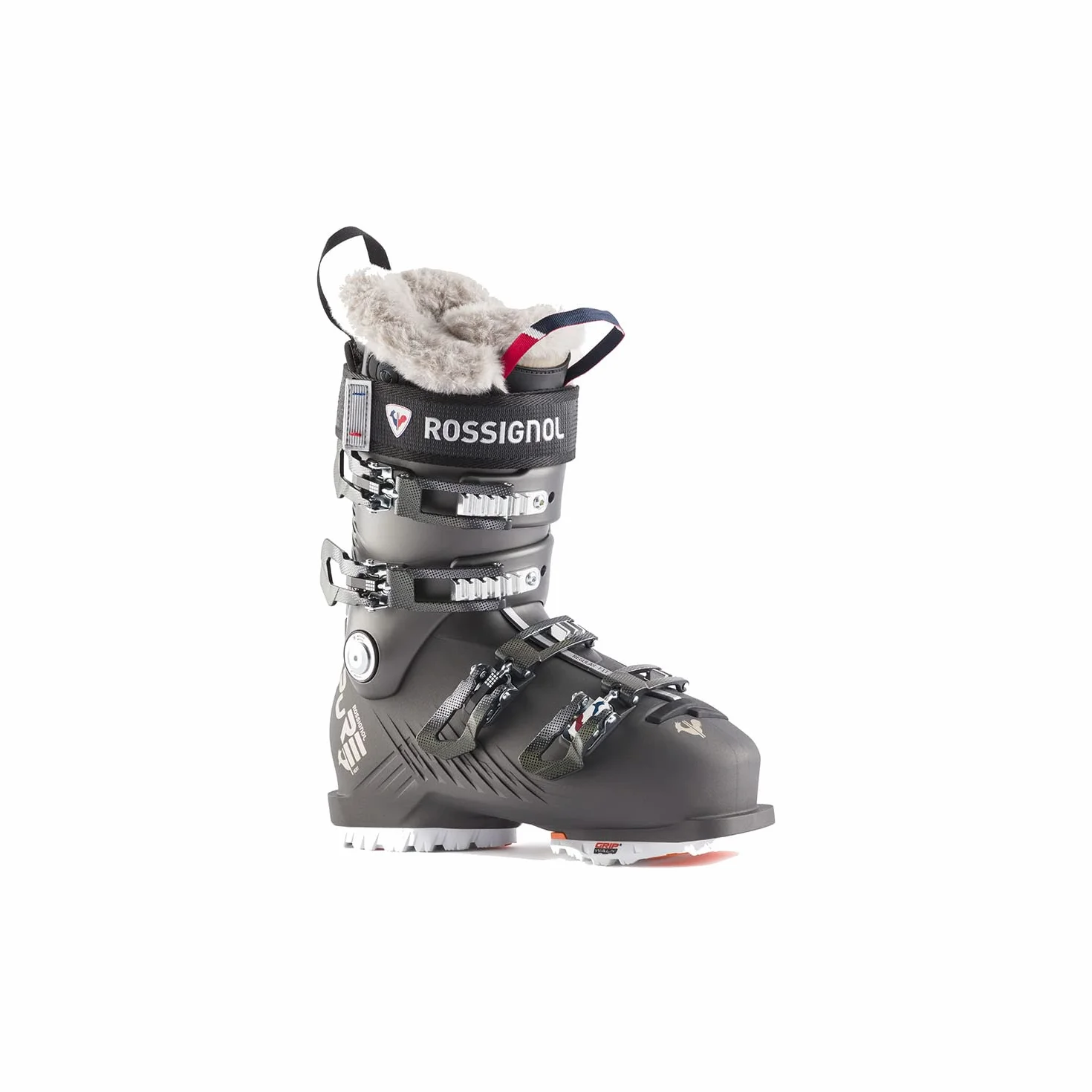 Rossignol - Damskie buty narciarskie Pure Heat Gripwalk Gold Grey - Rozmiar 36 - Szary