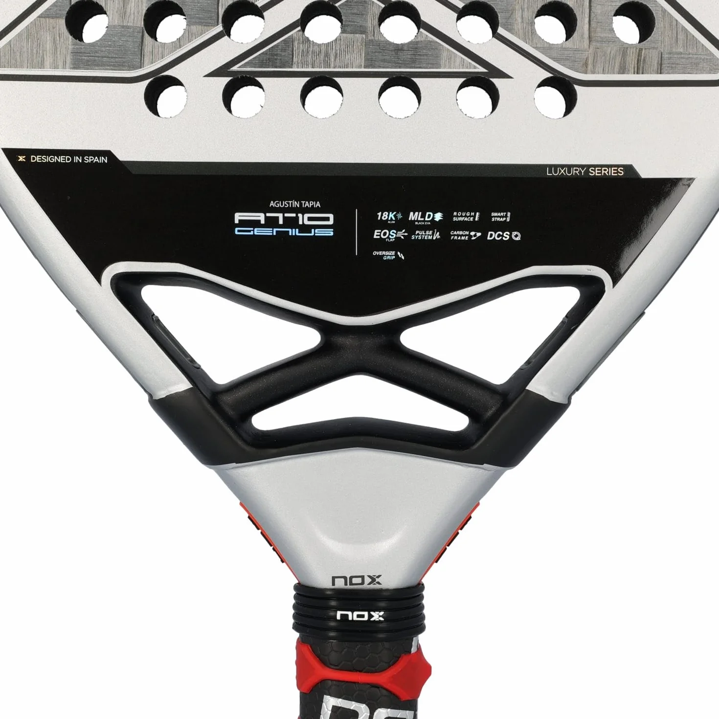 NOX NOX At10 Genius 18k By Agustin Tapia Padel Rakieta 360-375 gr