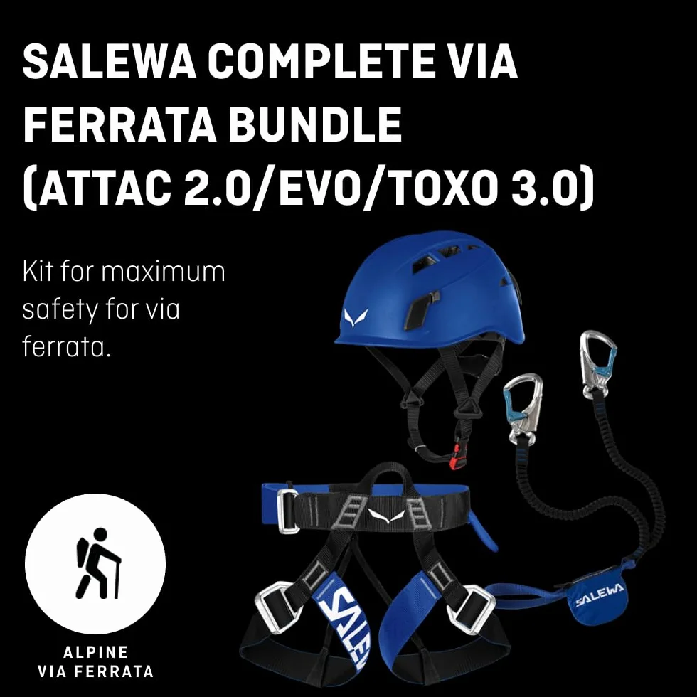 Salewa Ferrata Attac/Evo/Toxo 30 kompletny zestaw, czarny, UNI