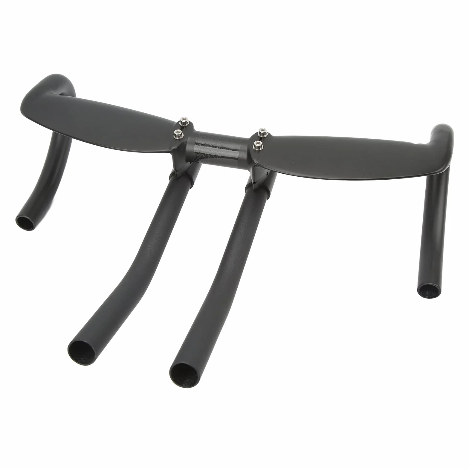 Carbon Fiber Handlebar 31.8mm | 440mm Ergonomic & Secure - Grip Design for Mountain/Road Rides | Lightweight Upgrade with Installation Kit