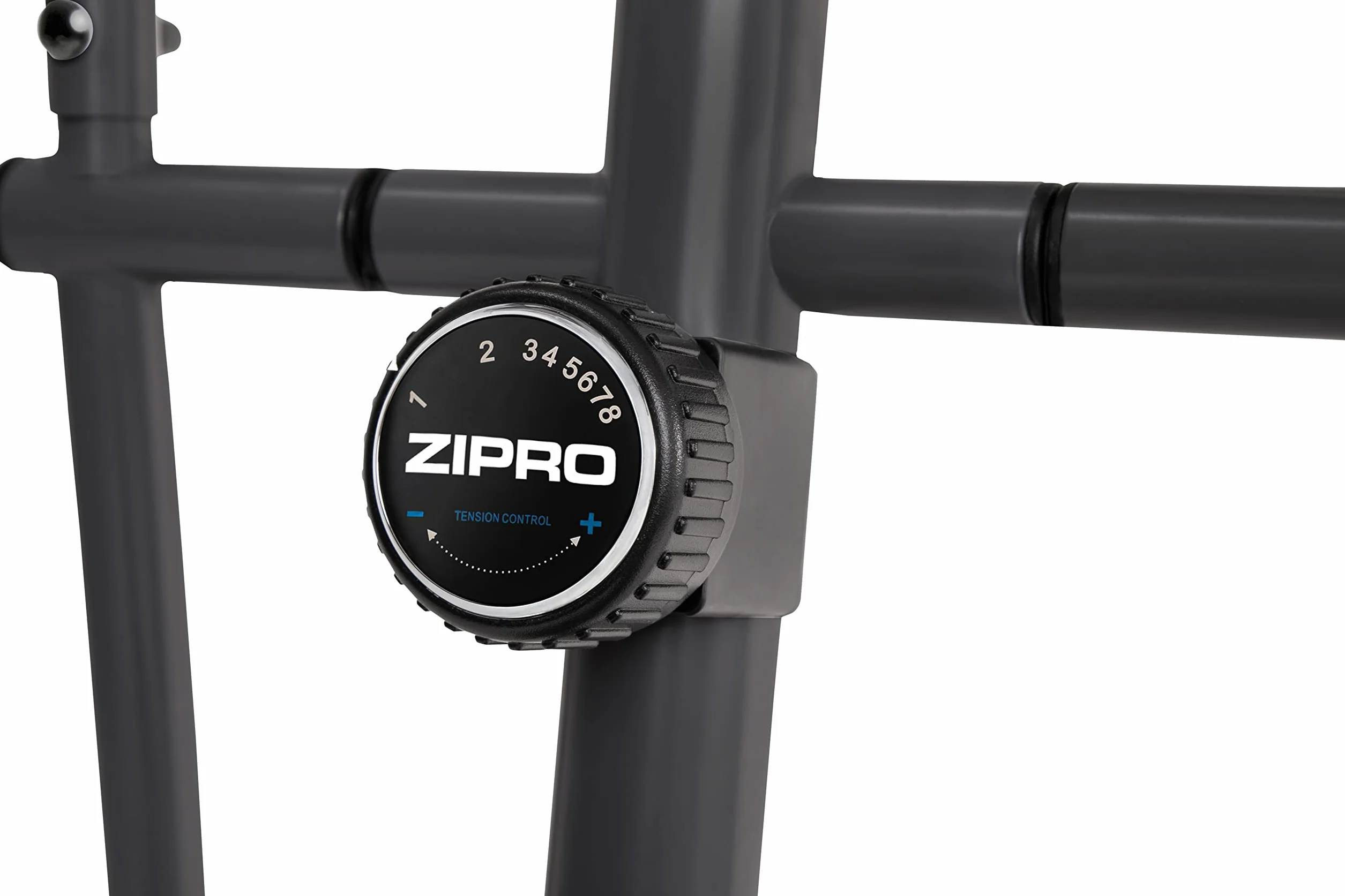 ZIPRO Shox RS Orbitrek Magnetyczny - Domowy Rowerek Eliptyczny z Kółkami Transportowymi - 8 Poziomów Oporu - Wielofunkcyjny Komputer z Wyświetlaczem LCD i Sensorami Pulsu - Piankowe Uchwyty