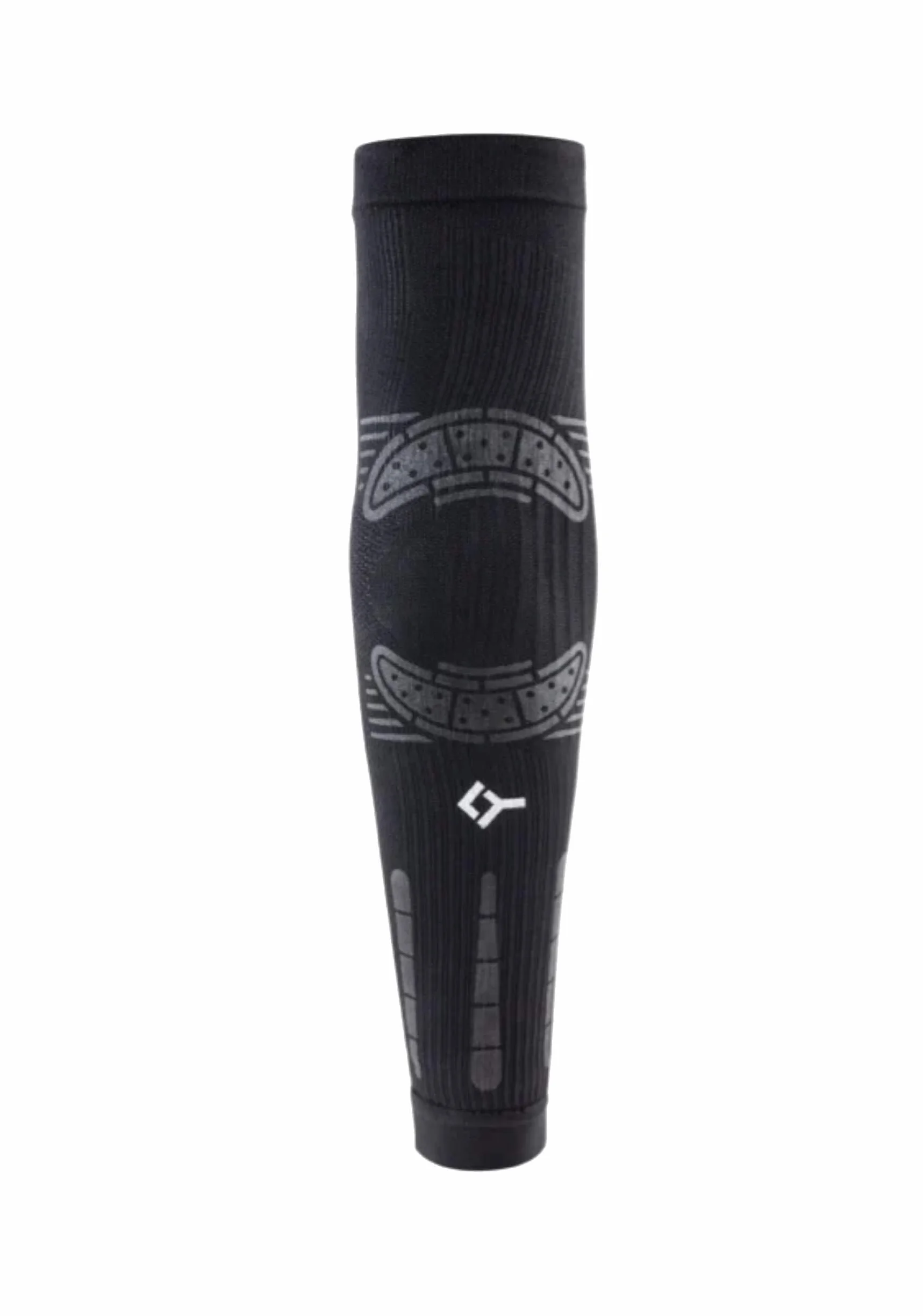FLOKY No Strain 2 sztuki biomechaniczny rękaw sportowy. Tenis, padel, koszykówka. Zmniejsza wibracje, podparcie łokcia i przedramienia. Rękaw kompresyjny, stabilizuje ścięgna i mięśnie, czarne, L/XL