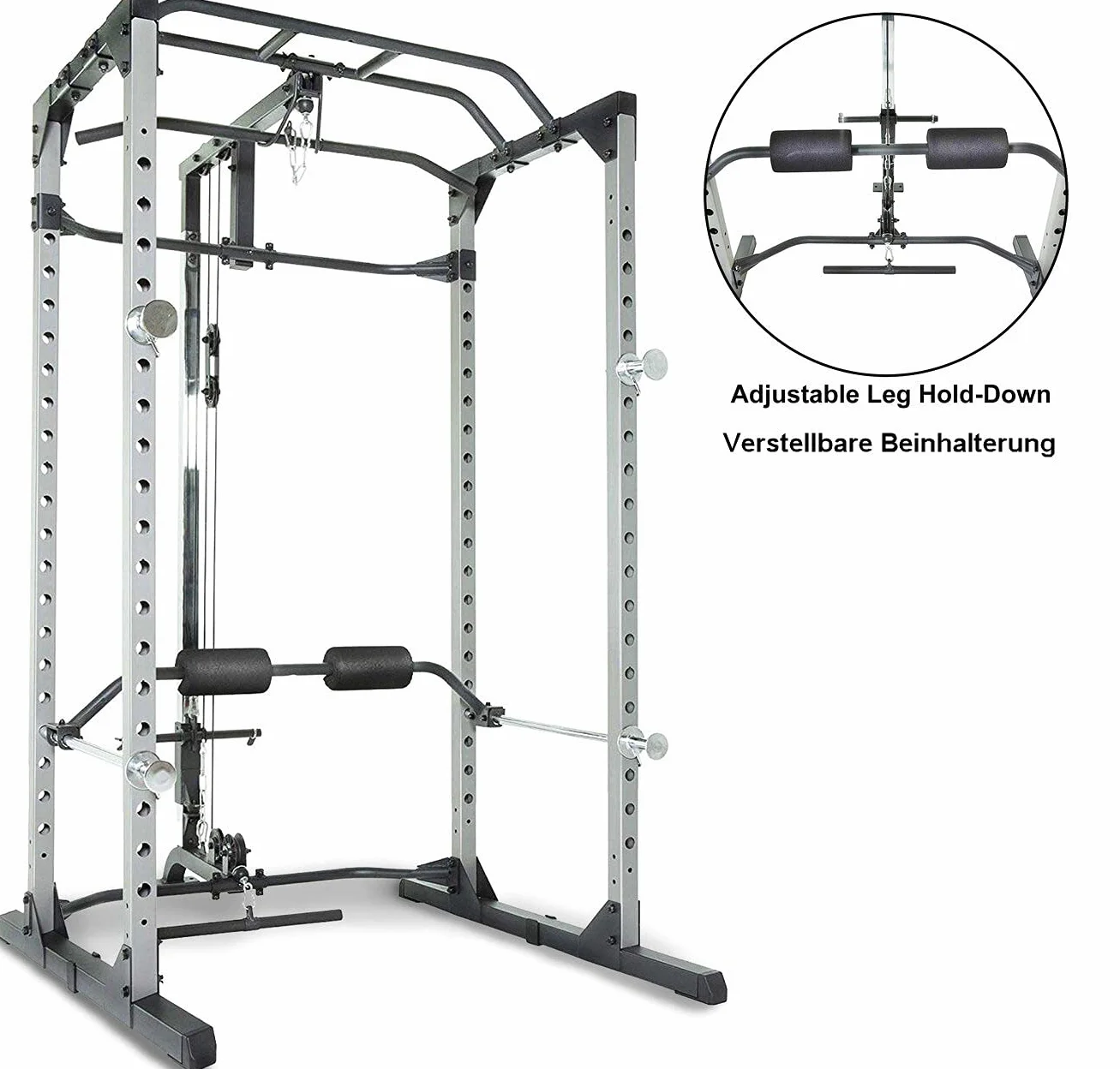 FITNESS REALITY 810XLT Super Max Power Cage, wytrzymała stacja siłowa o maksymalnym obciążeniu 363 kg