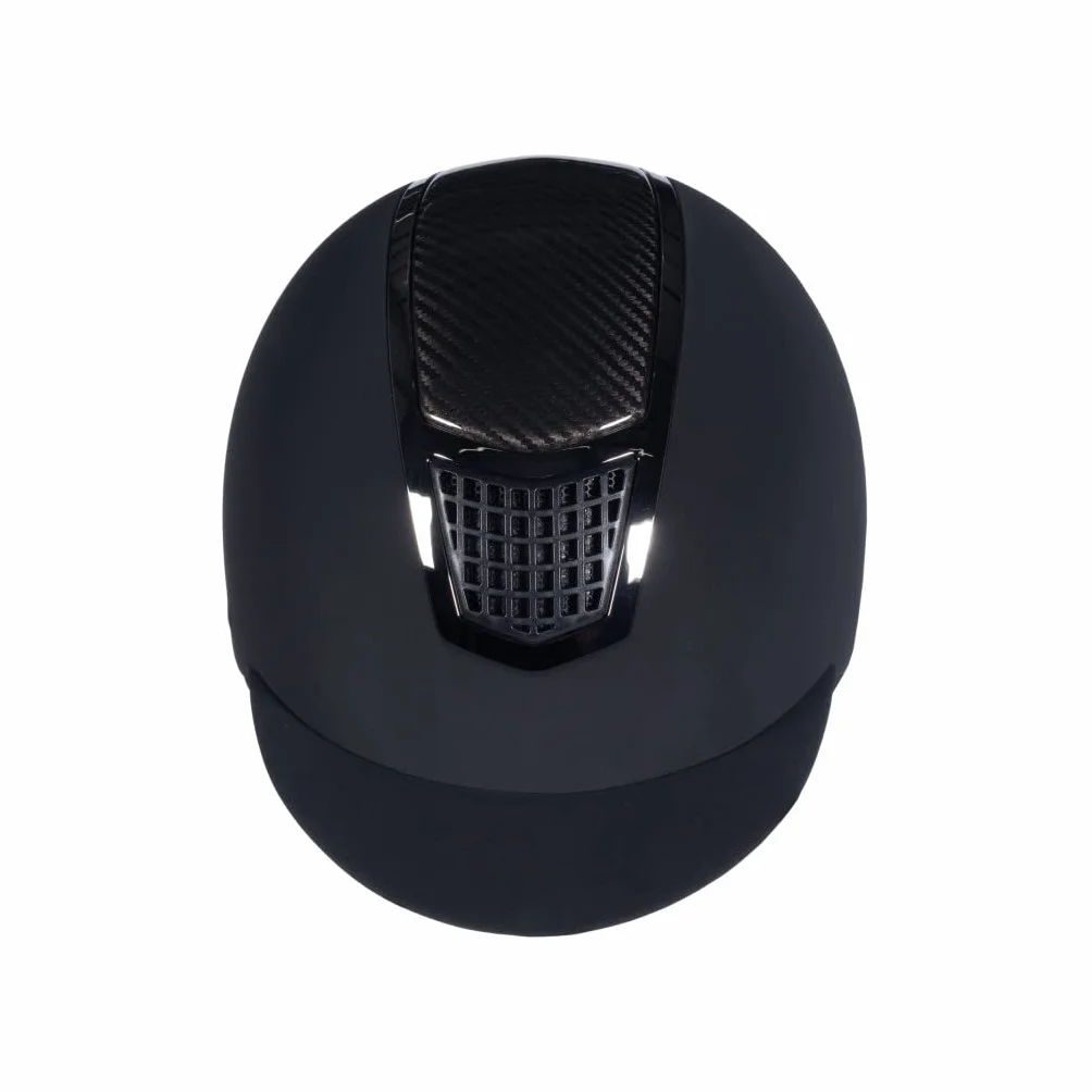 HKM Carbon Professional kask jeździecki Dunkelblau 56-58 cm
