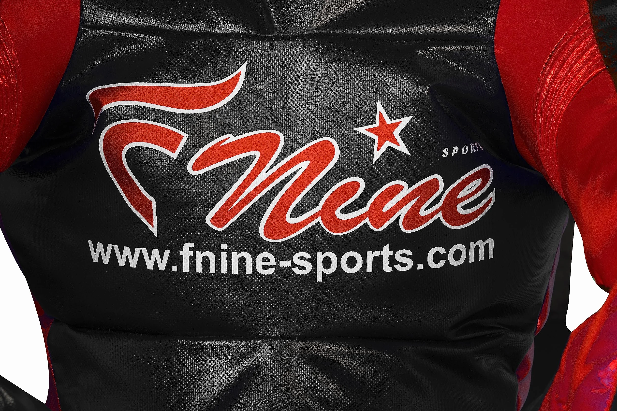 FNine Sports MMA Grappling Dummy, BJJ Wrestling Dummy Defensive Position Brazilian JIU Jitsu Submission Samoobrona Trening Judo Worek bokserski Winyl Smoczek 180 cm bez wypełnienia