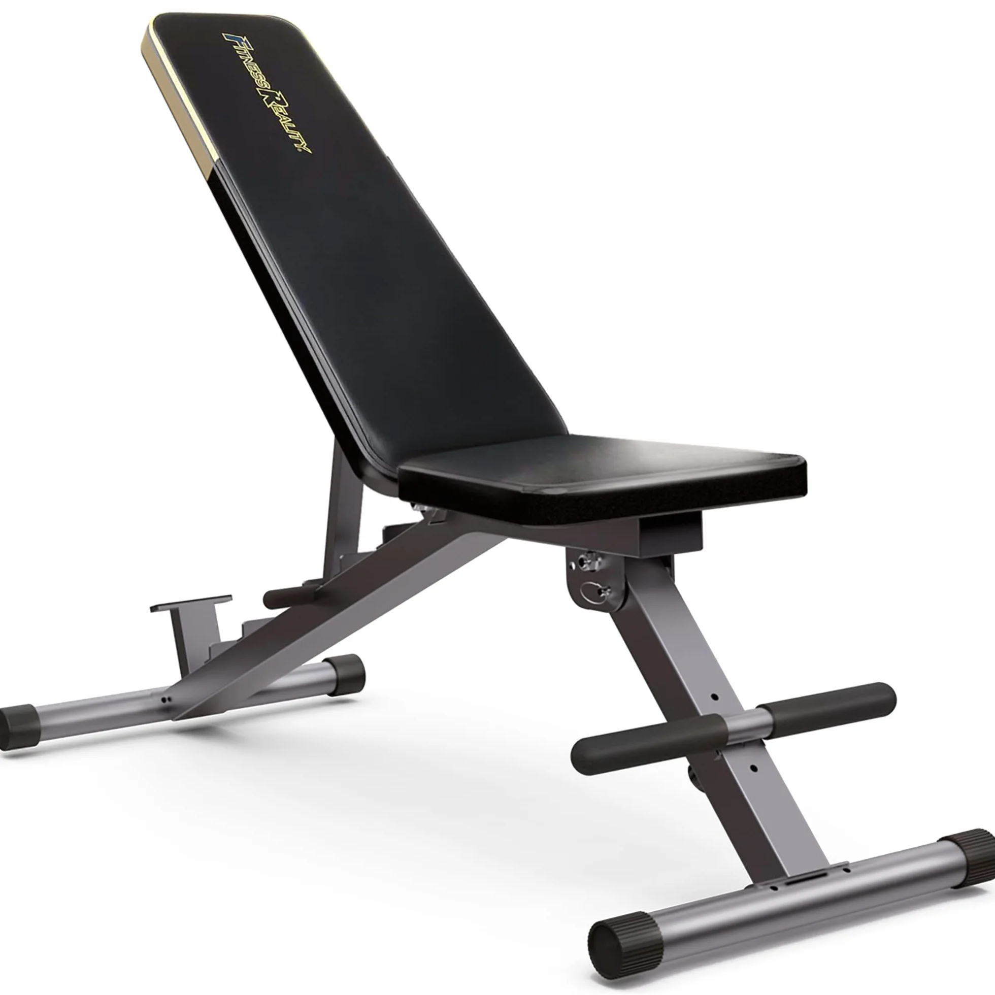 Fitness Reality Ławeczka do Podnoszenia Ciężarów Super Max 1000 z 12 Regulowanymi Pozycjami, Obciążenie do 363 kg