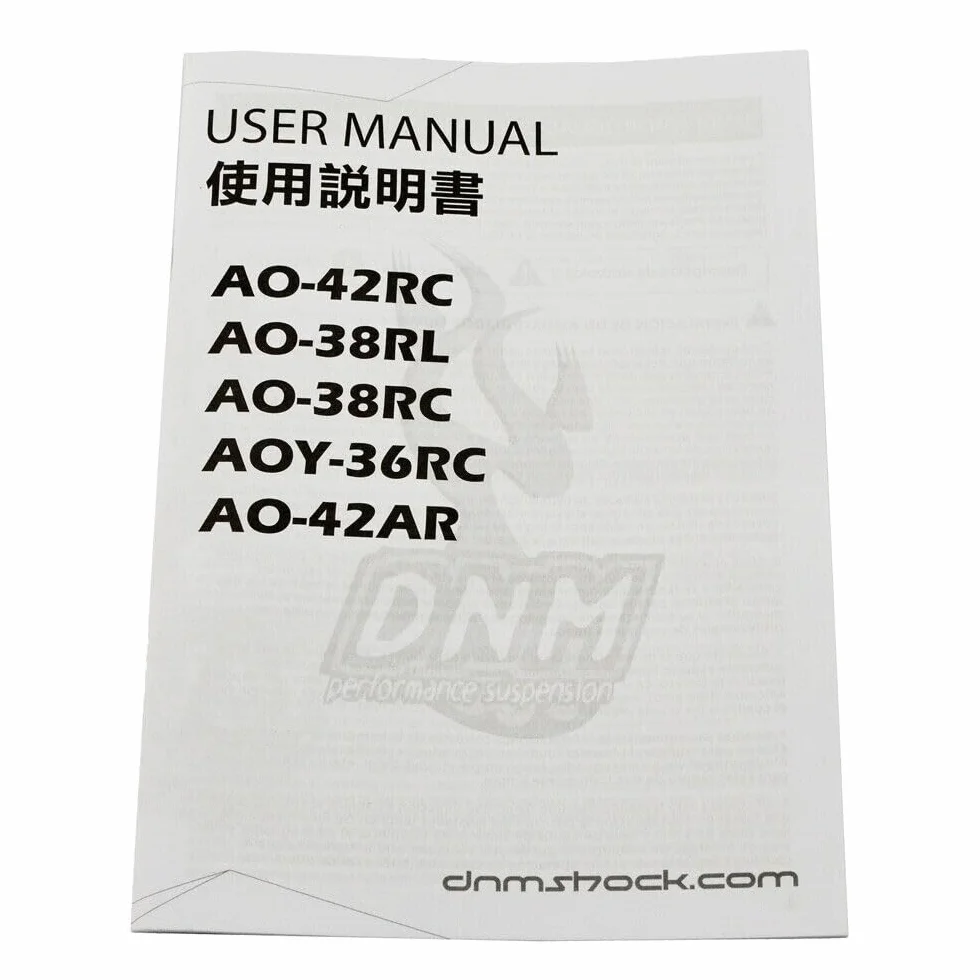 DNM AOY-38RC 165x35mm rower górski tylny amortyzator z blokadą, ST2247