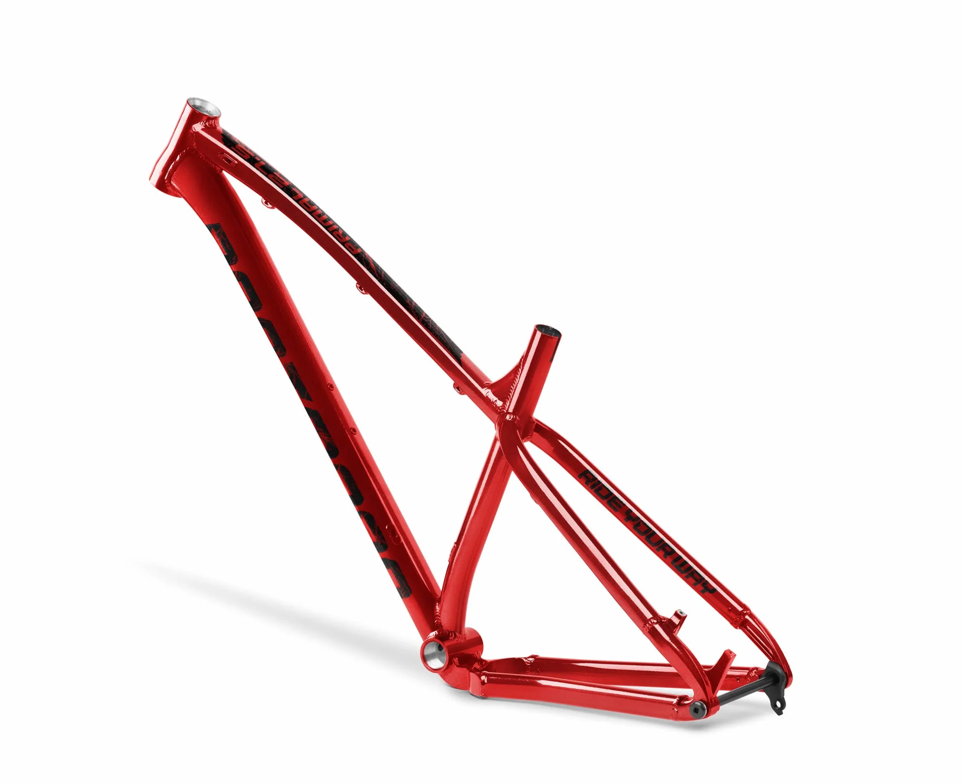Podstawowa ramka 27.5 Glossy Red Diabeł Rama, XLarge