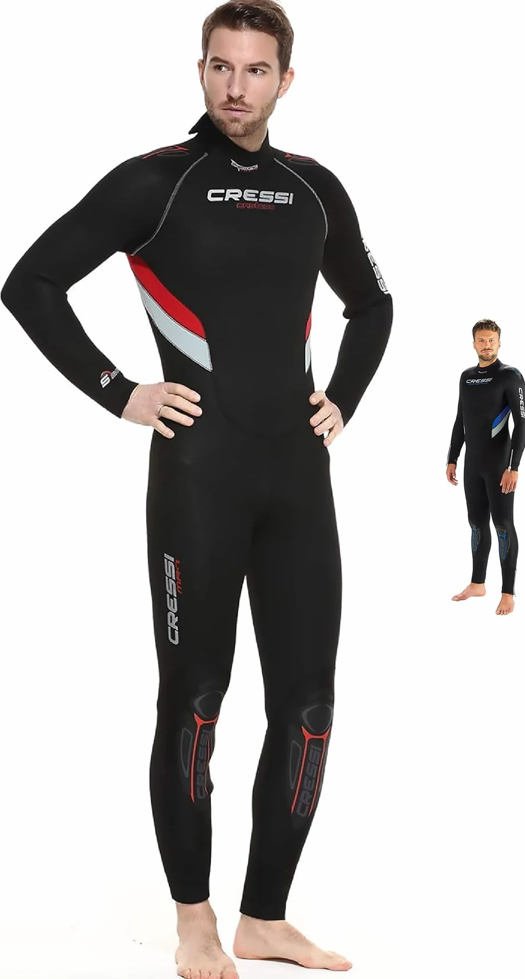 Cressi Castoro Man Monopiece Wetsuit 5 mm neoprenowy męski kombinezon do nurkowania