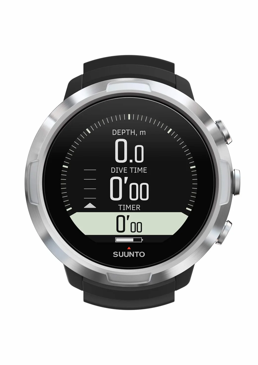 Suunto Komputer nurkowy D5 z kolorowym wyświetlaczem, wodoszczelność 100 m, funkcja alarmu, stoper, informacje o pogodzie, kompas i czas pracy baterii do 12 godzin w trybie nurkowania