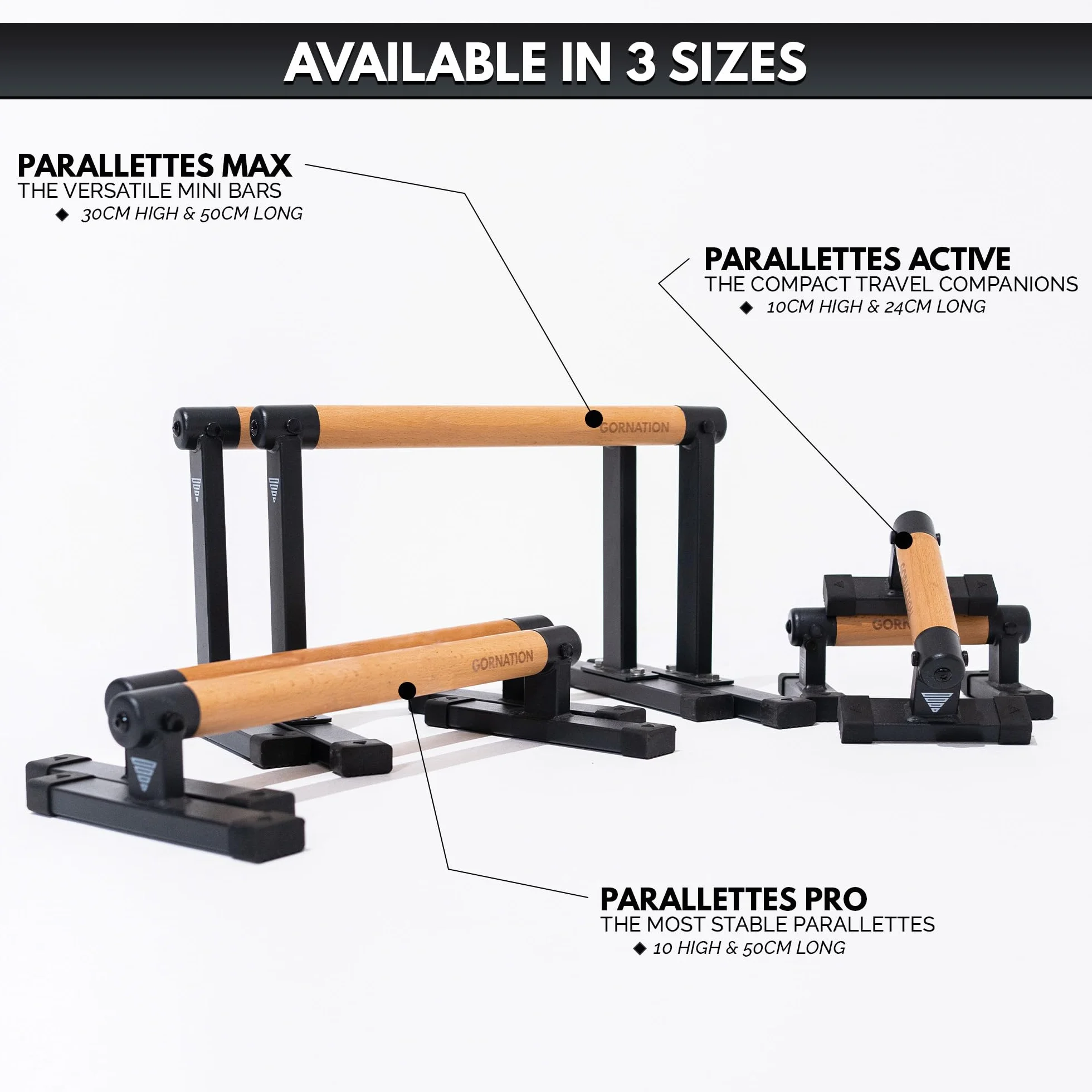 GORNATION Parallettes