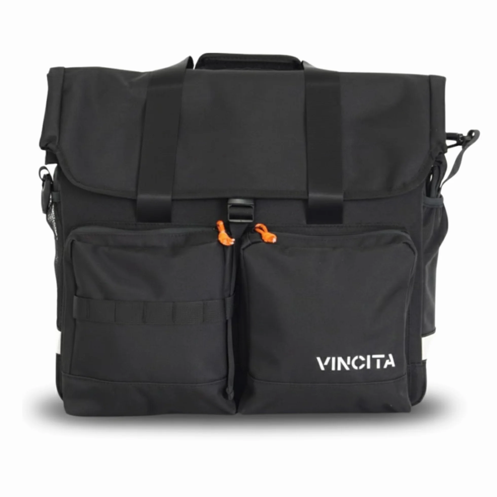 Vincita Voyage Atlas torba na rower składany Brompton ze zdejmowanym ramieniem osłona przeciwdeszczowa pasek na ramię akcesoria rowerowe