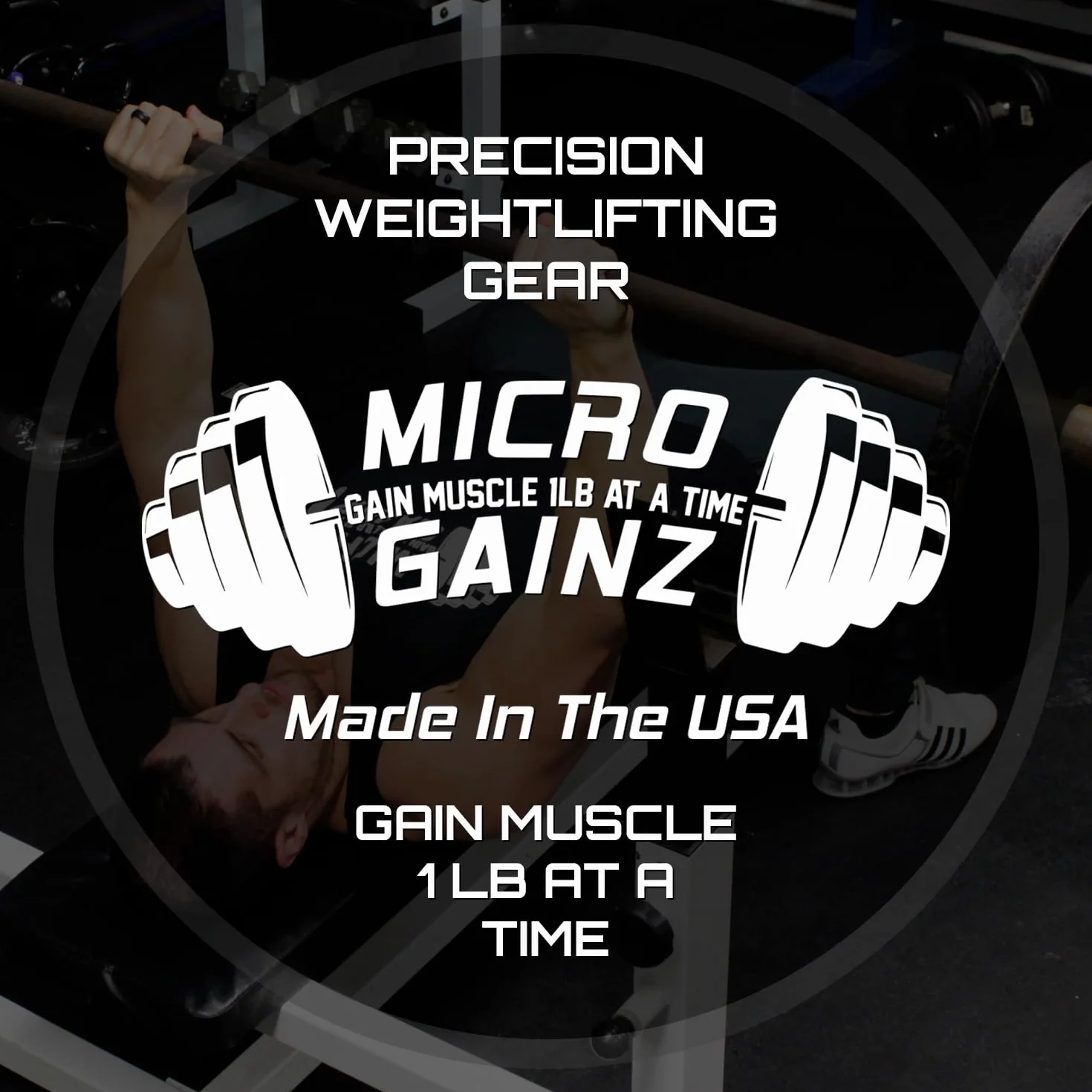 Micro Gainz NEW 2 lub 4-częściowe hantle do treningu hantlami i mikroładowania, wyprodukowane w USA