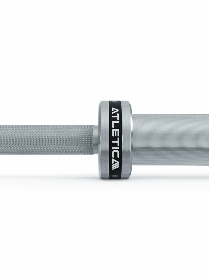 ATLETICA Sigma Starter zestaw hantli treningowych Sigma | 65 kg Dual-Gripper Plates | Pro Collars | Twoje wejście w świat sportów siłowych