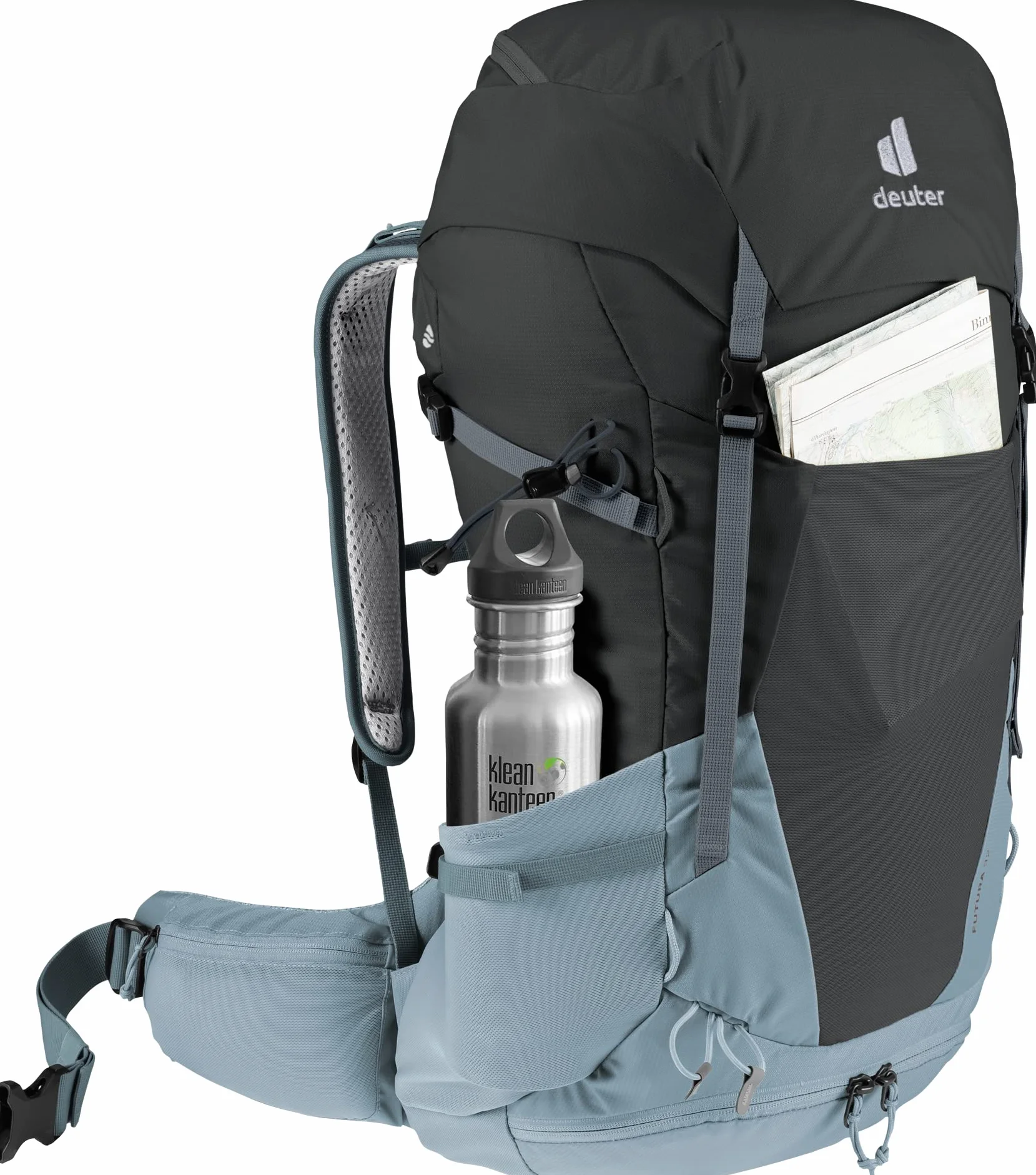 Deuter Uniseks Futura 32 3400821 Plecak Trekkingowy, Szary, 32 l