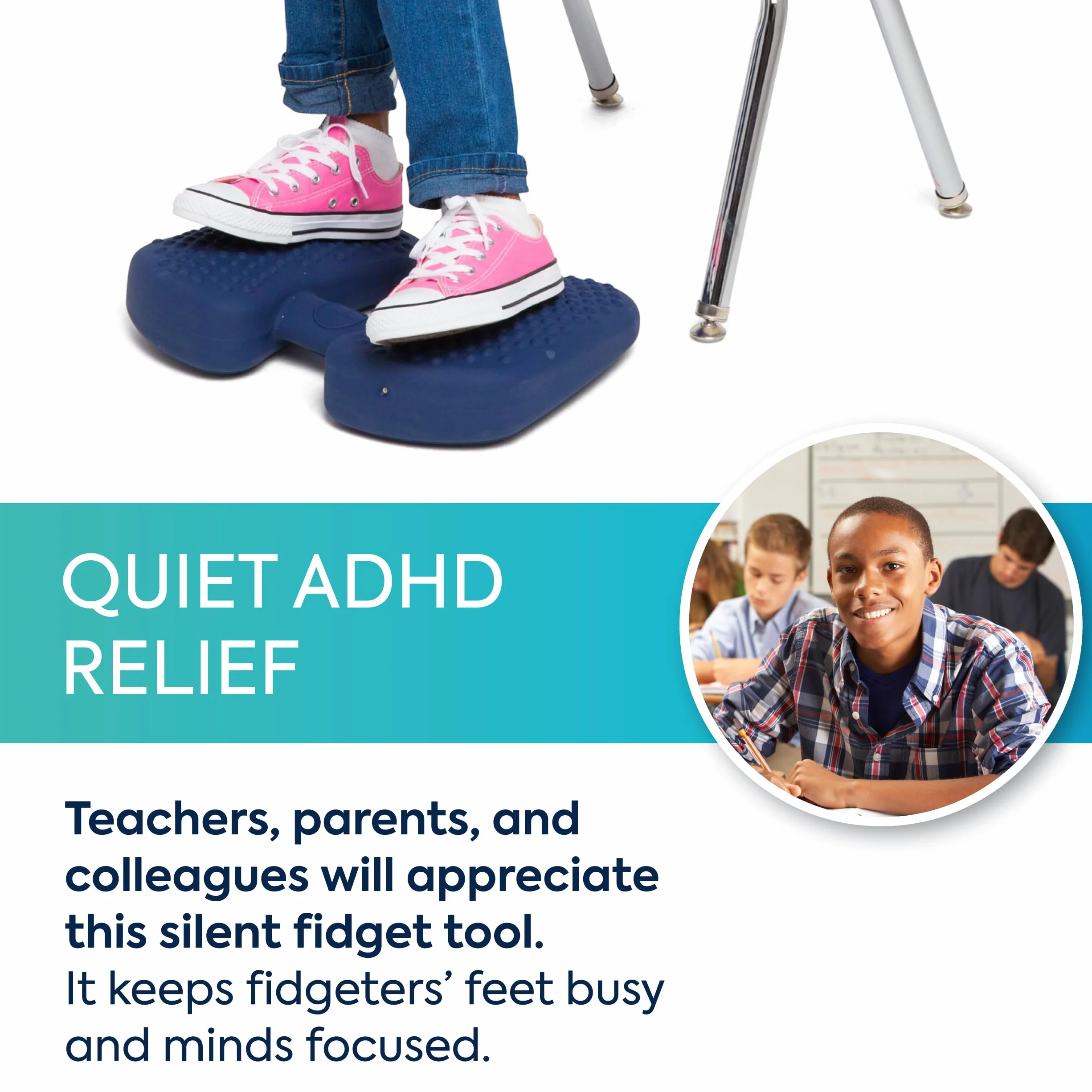 Bouncyband Stopki perukowe - Sensory Fidget Aid