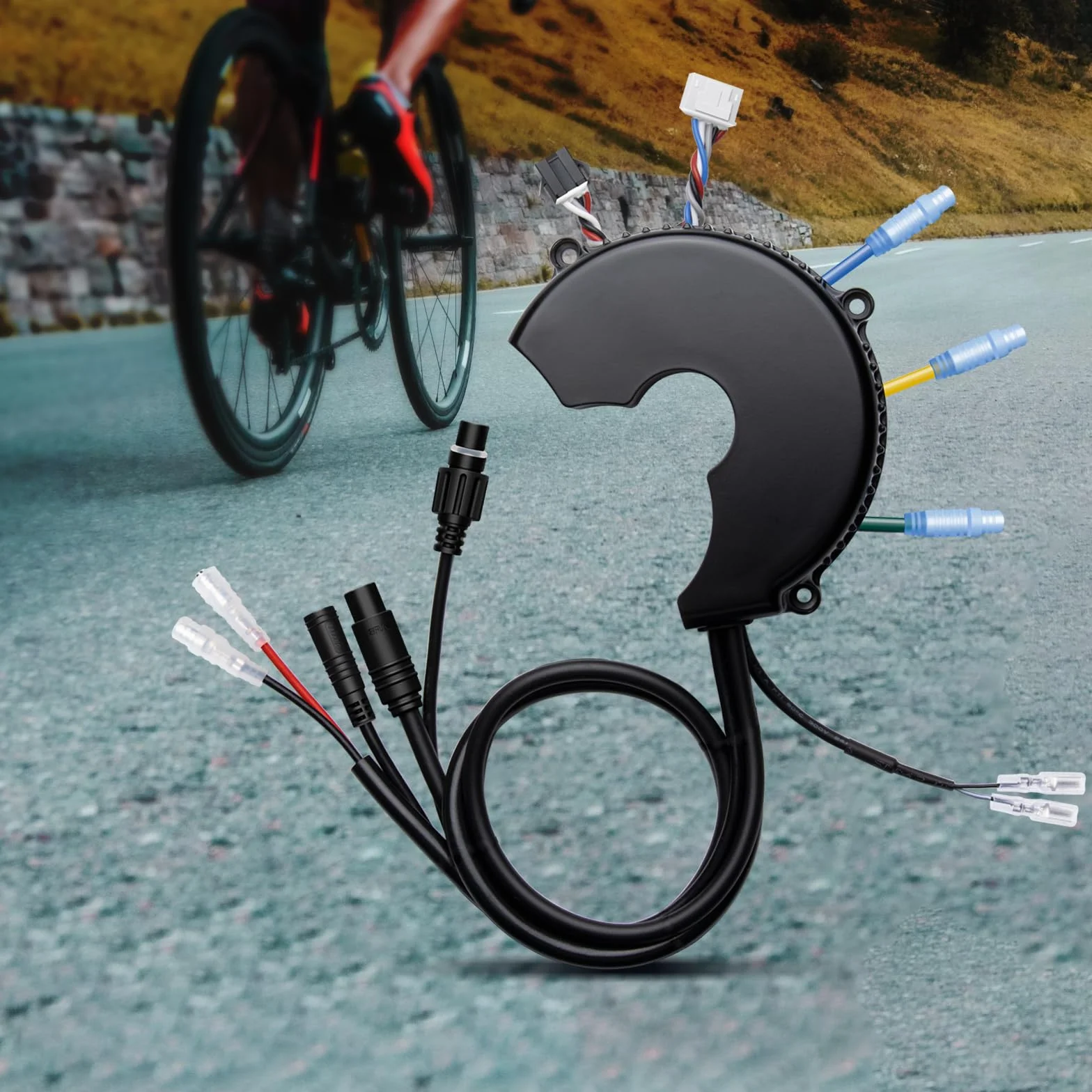 Bafang Kontroler do BBS01B BBS02B BBS HD, 36 V, 250 W, 350 W, 500 W, 48 V, 750 W, 1000 W, 52 V, 1000 W, do E-Bike Mid Drive Conversion Kit Latest Model