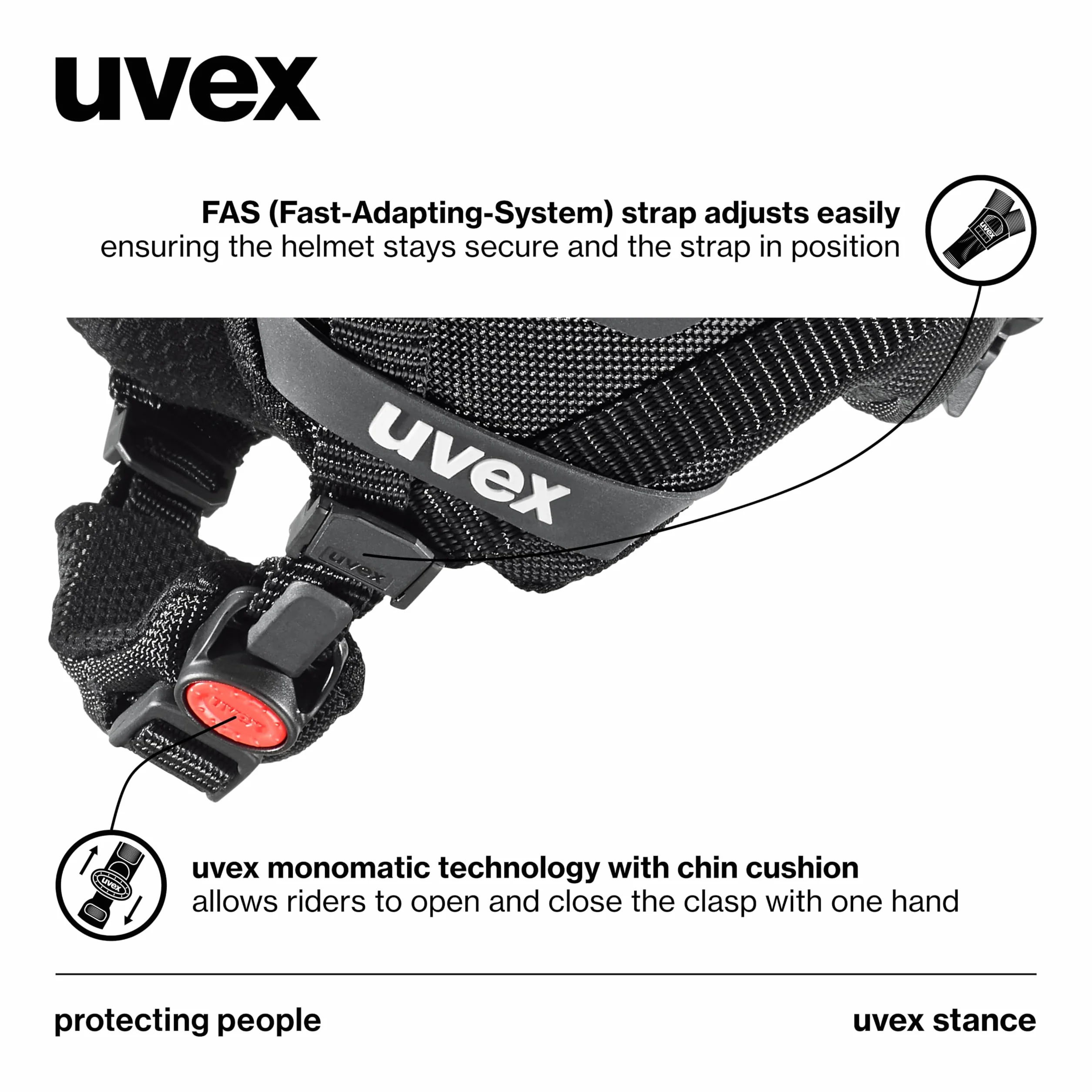 uvex stance, Kask narciarski unisex-dorosły, black matt, 58-62 cm