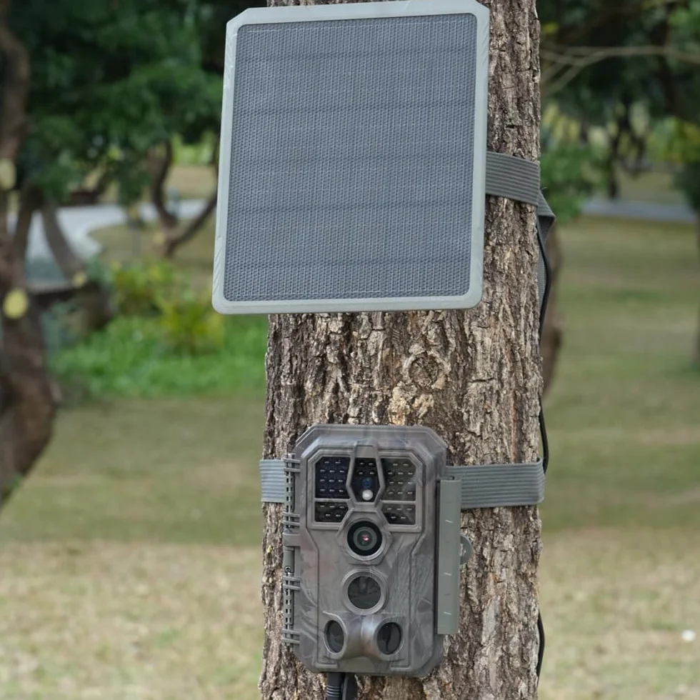 GardePro SP350 panel solarny 12V/1A 9V/1,3A 6V/2A do kamery myśliwskiej A3S A5 A60 E5 E5S E6 E8 X20 X50