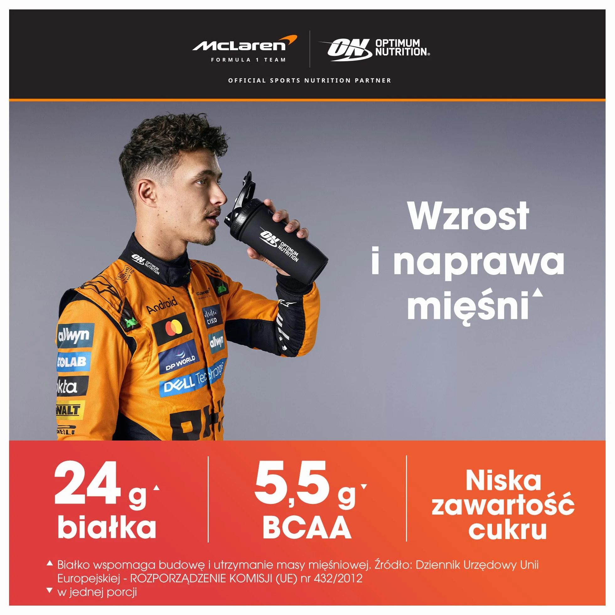 ON Gold Standard 100% Whey - Odżywka białkowa wspomagająca budowę mięśni i regenerację, zawierająca naturalnie występującą glutaminę i aminokwasy BCAA, smak podwójnej czekolady, 10 porcji, 310 g
