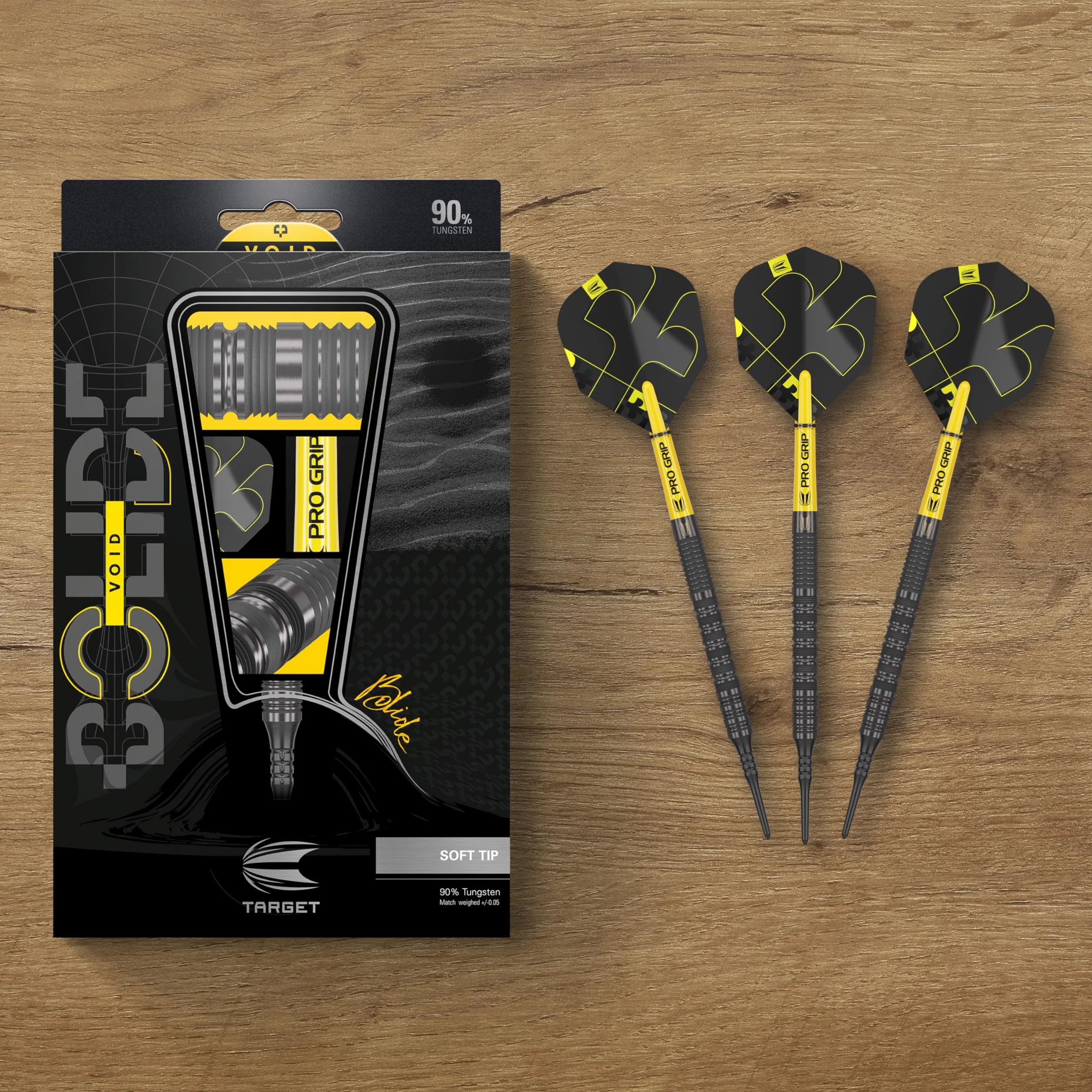 Lotki Soft Target Bolide Void 10 90% Tungsten Darts 21 Gram