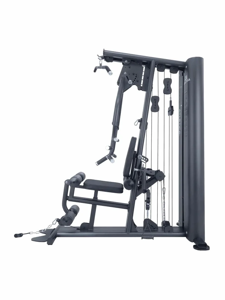 ATLETICA X-Tron | Multigym w jakości premium | ciężar wtykowy 90 kg | kompaktowy, funkcjonalny i stabilny | trening całego ciała na zaledwie 1,6 m² | waga 268 kg