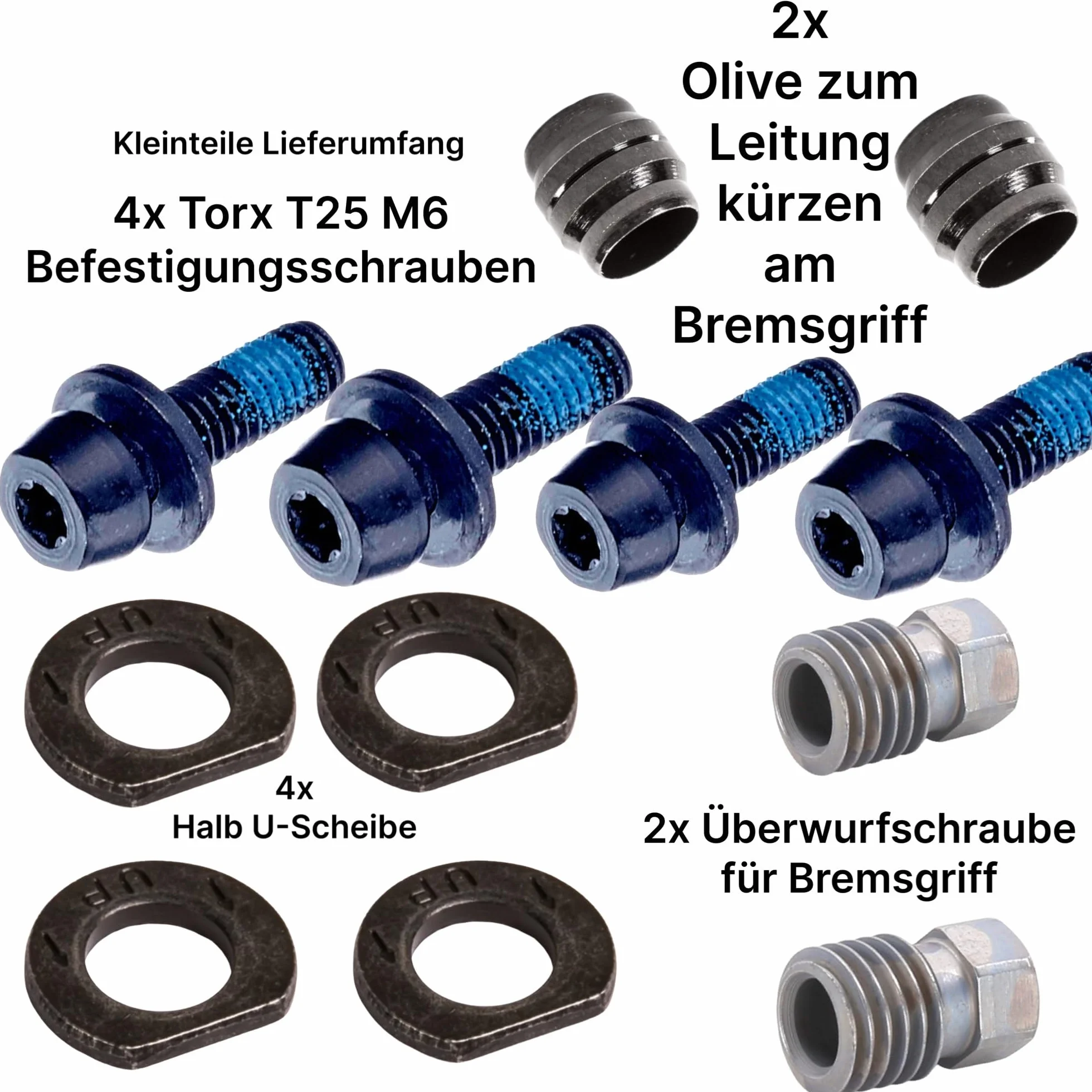 F26 Magura HS11 Hamulce hydrauliczne na felgach rowerowych Carbotecture Easy Mount Set Evo2 Vr+Hr czerwone klocki na felgi aluminiowe