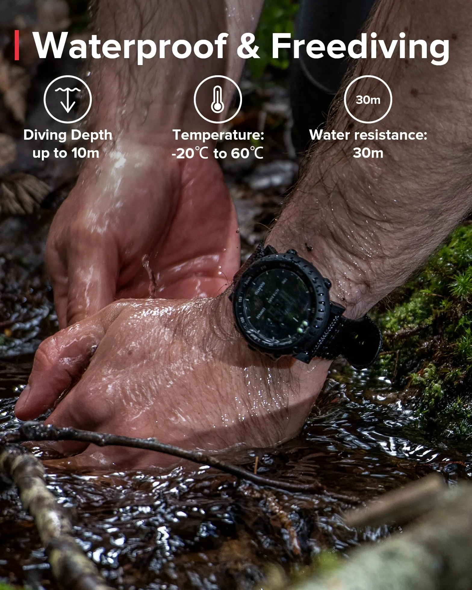 SUUNTO Core Zegarek Terenowy z Wysokościomierzem, Barometrem i Kompasem