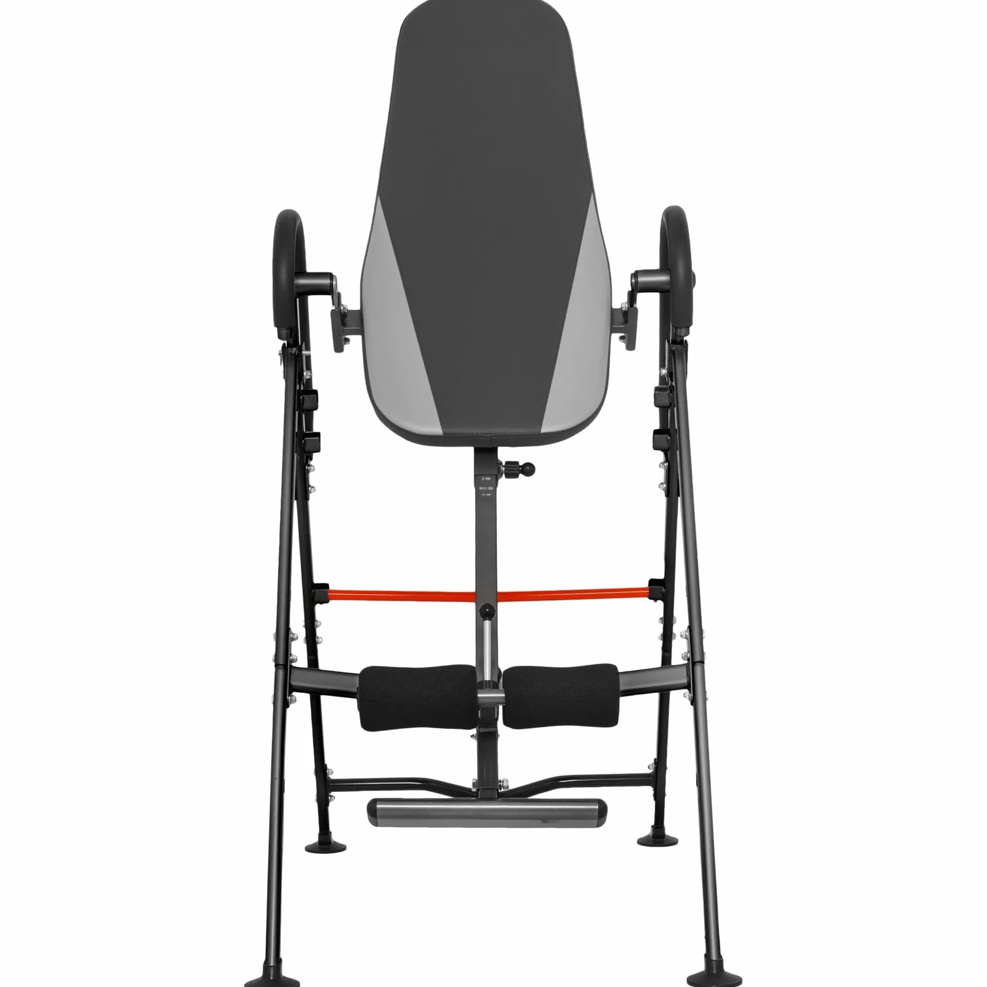 GORILLA SPORTS® Stół inwersyjny - 98 x 65,5 x 152,5 cm, regulowana wysokość 147-183 cm, składany, z podparciem lędźwiowym i kostki, rozciągacz pleców, maszyna do inwersji, trener grawitacyjny, ławka