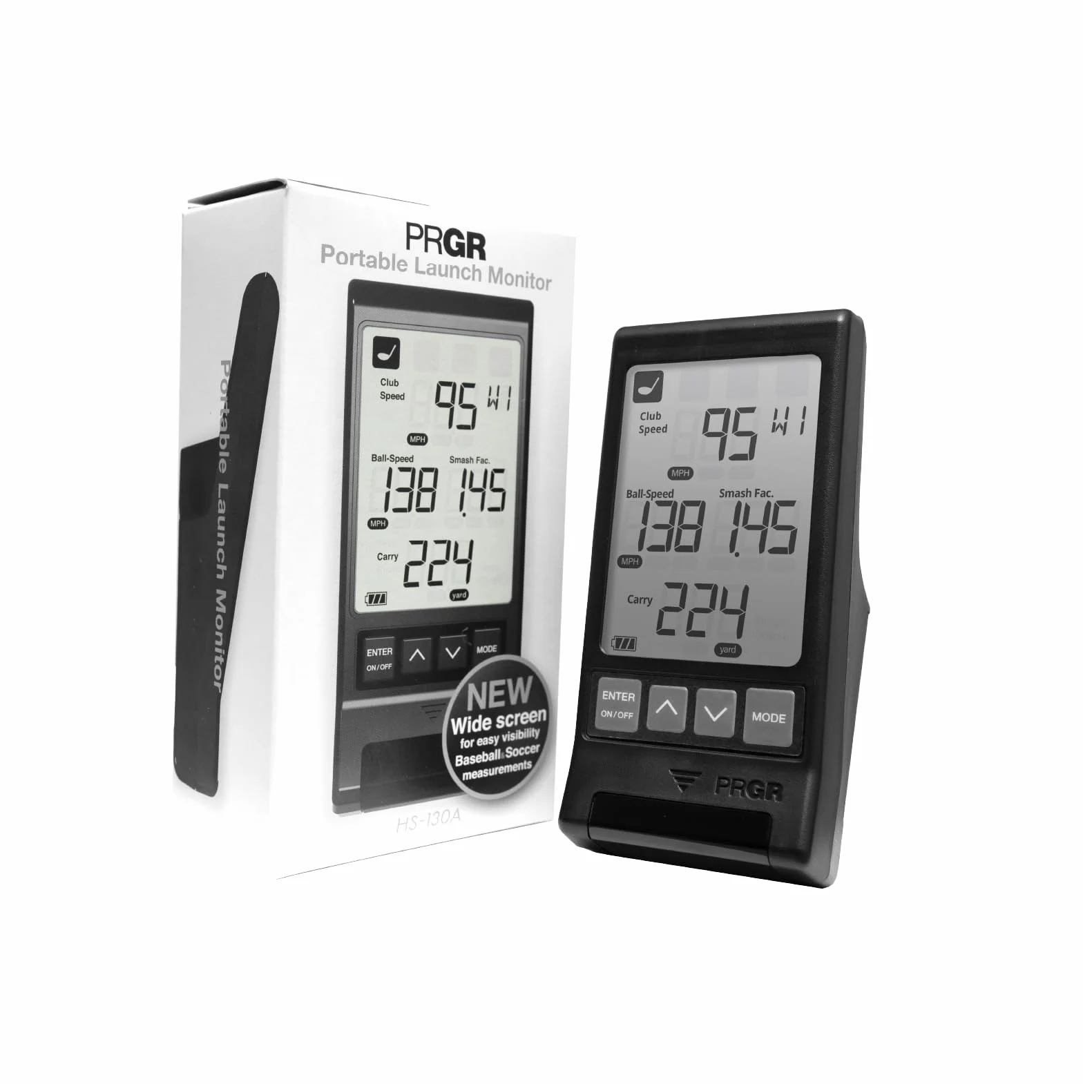 Prgr Uniseks Hs-130A PAPRGRLM2 Monitor Sportowy Czarny 7,7 x 4,3 x 14,3 cm