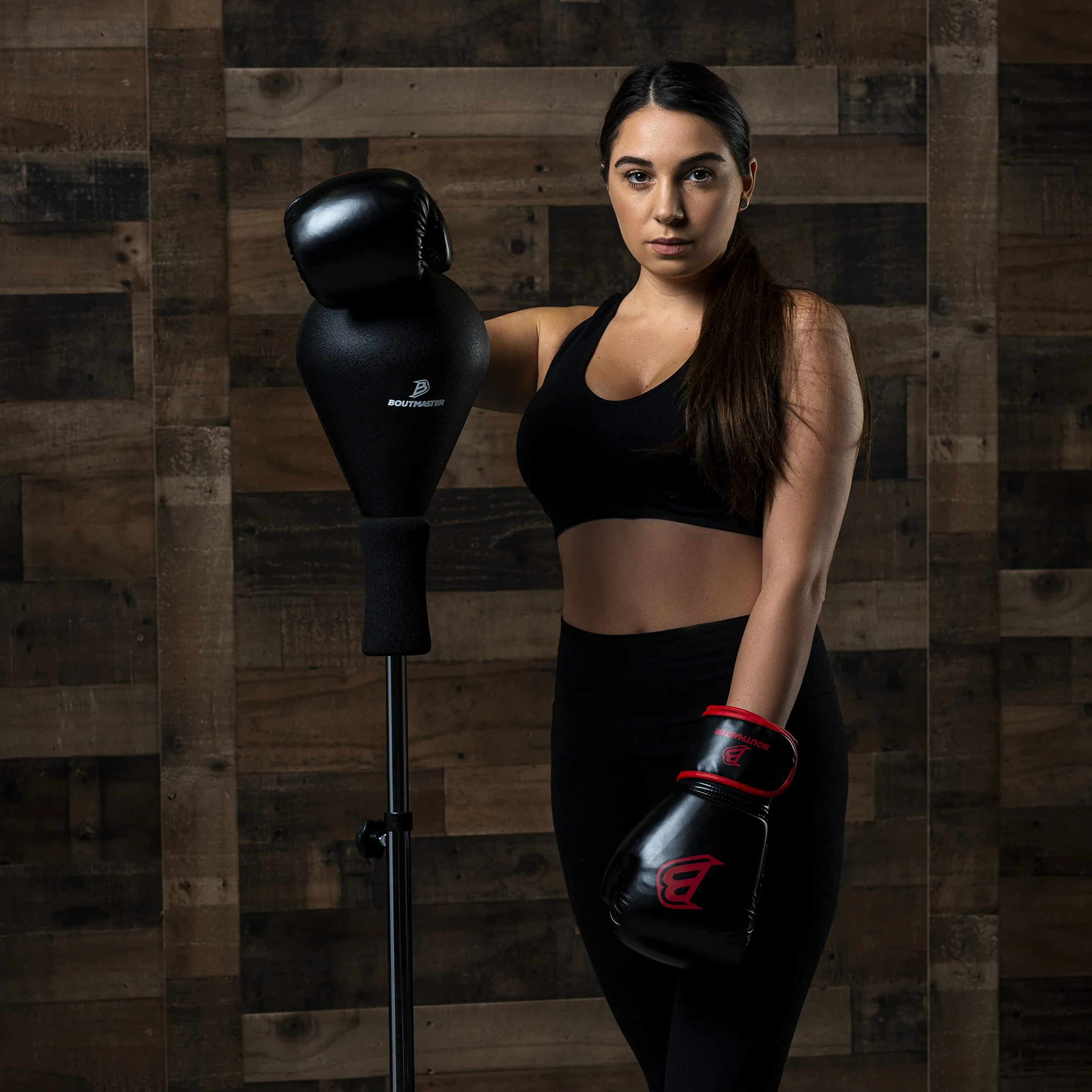 Worek treningowy bokserski ze stojakiem, regulacja wysokości, wolnostojący, do MMA i fitnessu