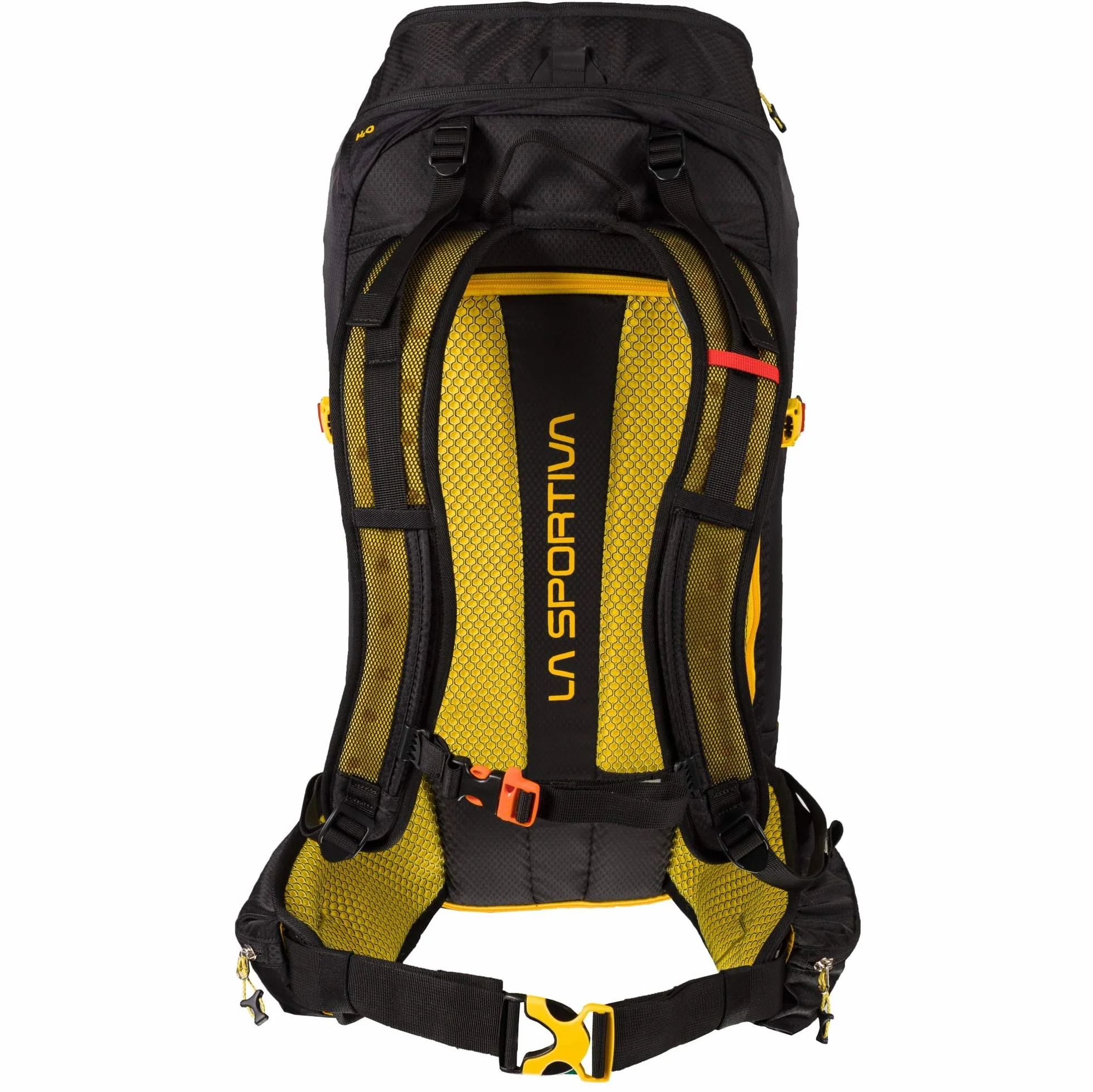 LA SPORTIVA Sunlite Backpack Plecak, Dorośli Unisex, Czarny/Żółty (Wielobarwny), Jeden Rozmiar