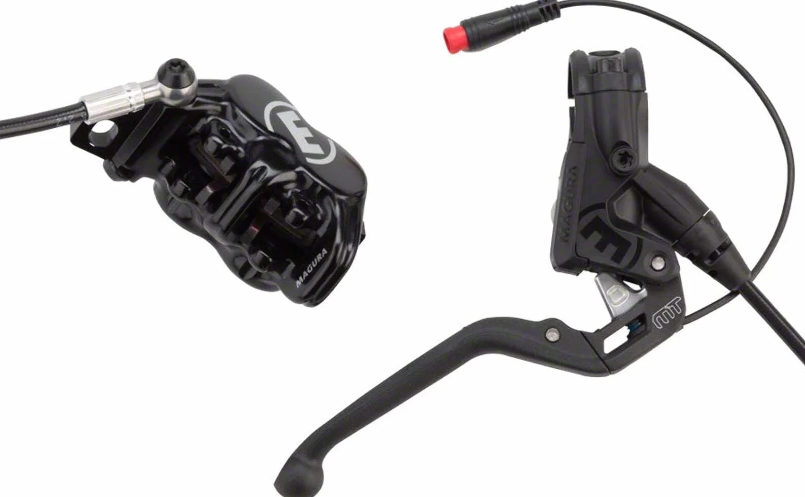 Magura Hamulec rowerowy MT5e Hamulec tarczowy HIGO VR/HR Wersja przełącznika: HIGO-Szamek, czarny, One Size, 2700984