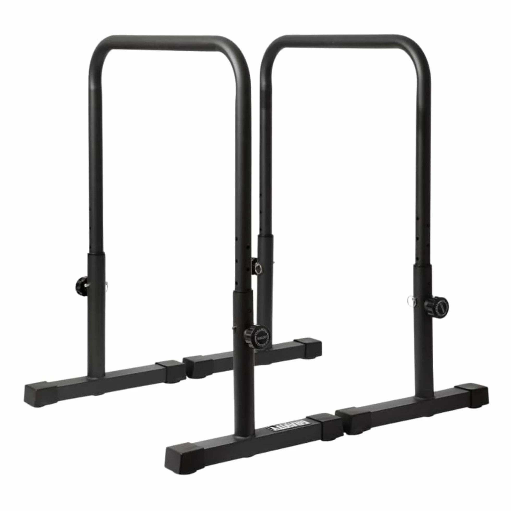 Gravity Fitness Poręcze Dip Bars XL – Najlepsze Poręcze do Ćwiczeń Kalistenicznych i Domowej Siłowni – Regulowane Uchwyty 38mm do Dipsów, Kalisteniki, Treningu Siłowego i Gimnastyki