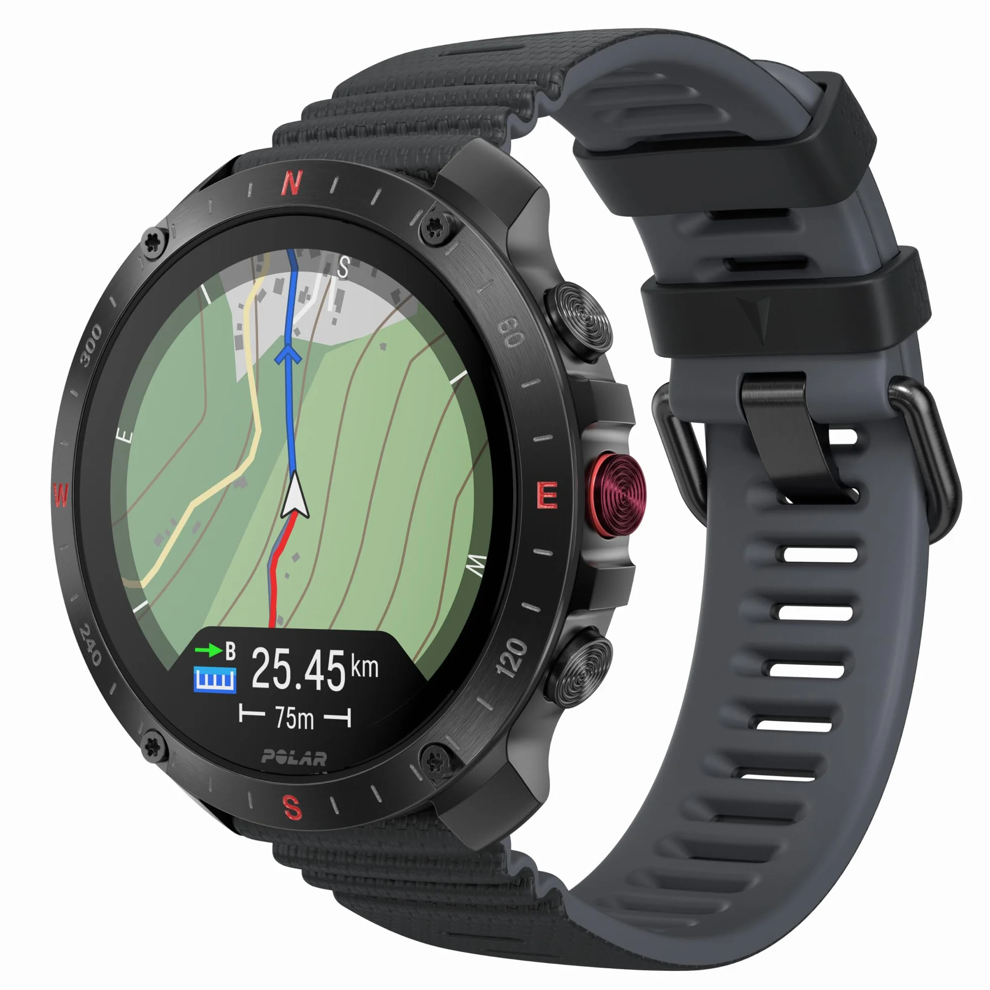 Polar Grit X2 Pro GPS klasy premium wytrzymały zegarek outdoorowy zaawansowana nawigacja sensor tętna