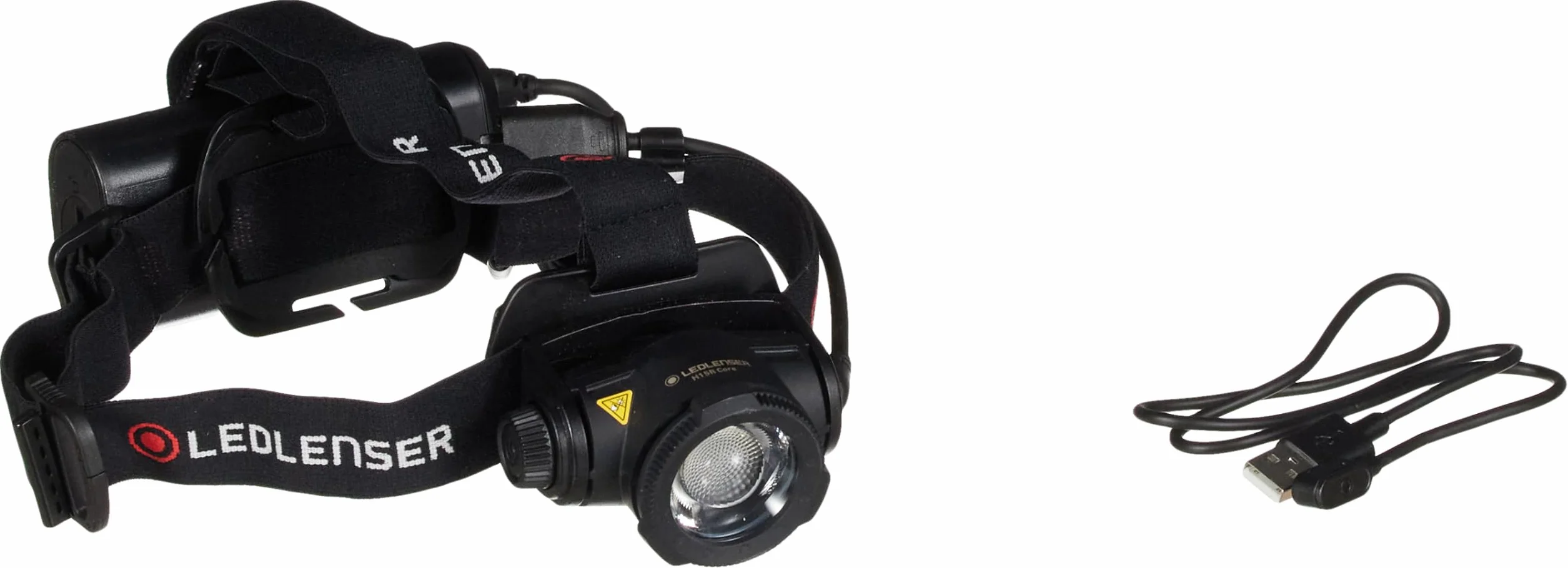 Ledlenser H15R Core latarka LED, 2500 lumenów, ładowana akumulatorem litowym, IP67, z możliwością ogniskowania, bezstopniowe ściemnianie, stałe światło, zasięg światła 250 m
