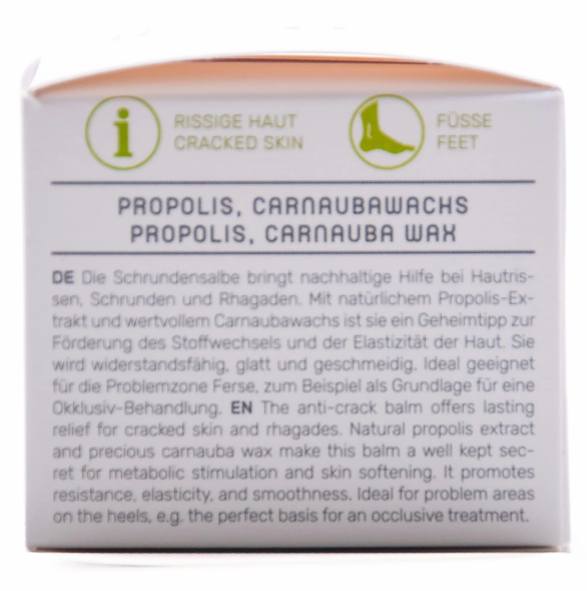 Peclavus Basic maść z owłosieniem Propolis i wosk Canauba, maść na zrogowaciałą i rysy na skórze stóp, 50 ml