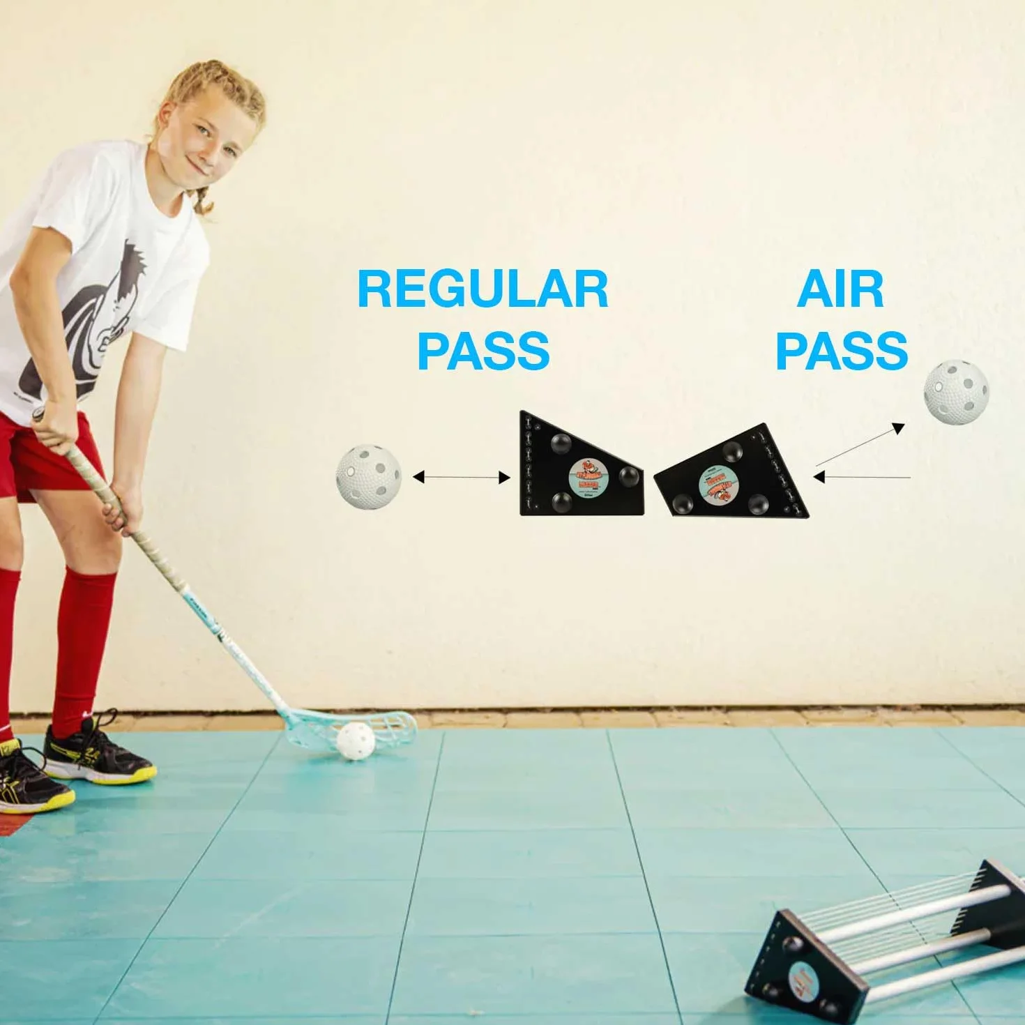 MY FLOORBALL Opatentowany profesjonalny system odbijania Floorball Passer