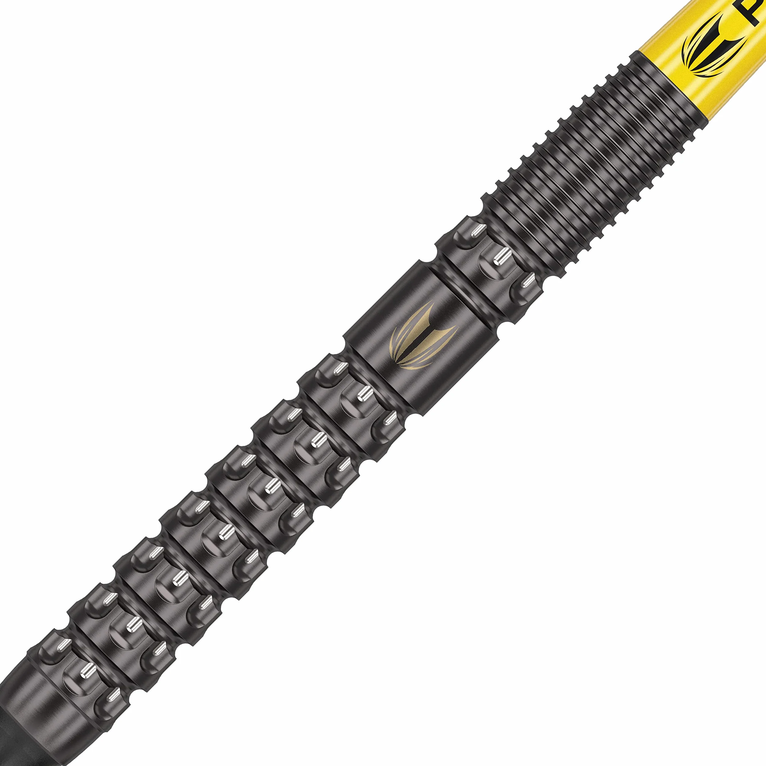 Target Darts Luke Littler Gen 1 Soft Tip Darts, 90% Tungsten Dart, 19G | Pixel Tip Dart Set, Player Edition Soft Tip Elektronische Dart Set met Pro Grip Schachten en Nr. 2 Flights