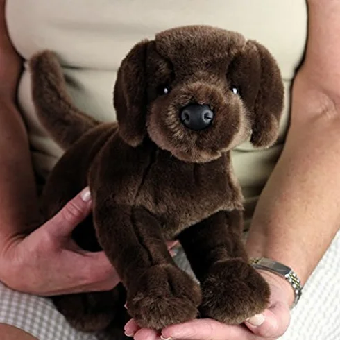 Memorable Pets Chocolate Lab - Wypełniona zabawka terapeutyczna dla osób z utratą pamięci z powodu starzenia się i opiekunów