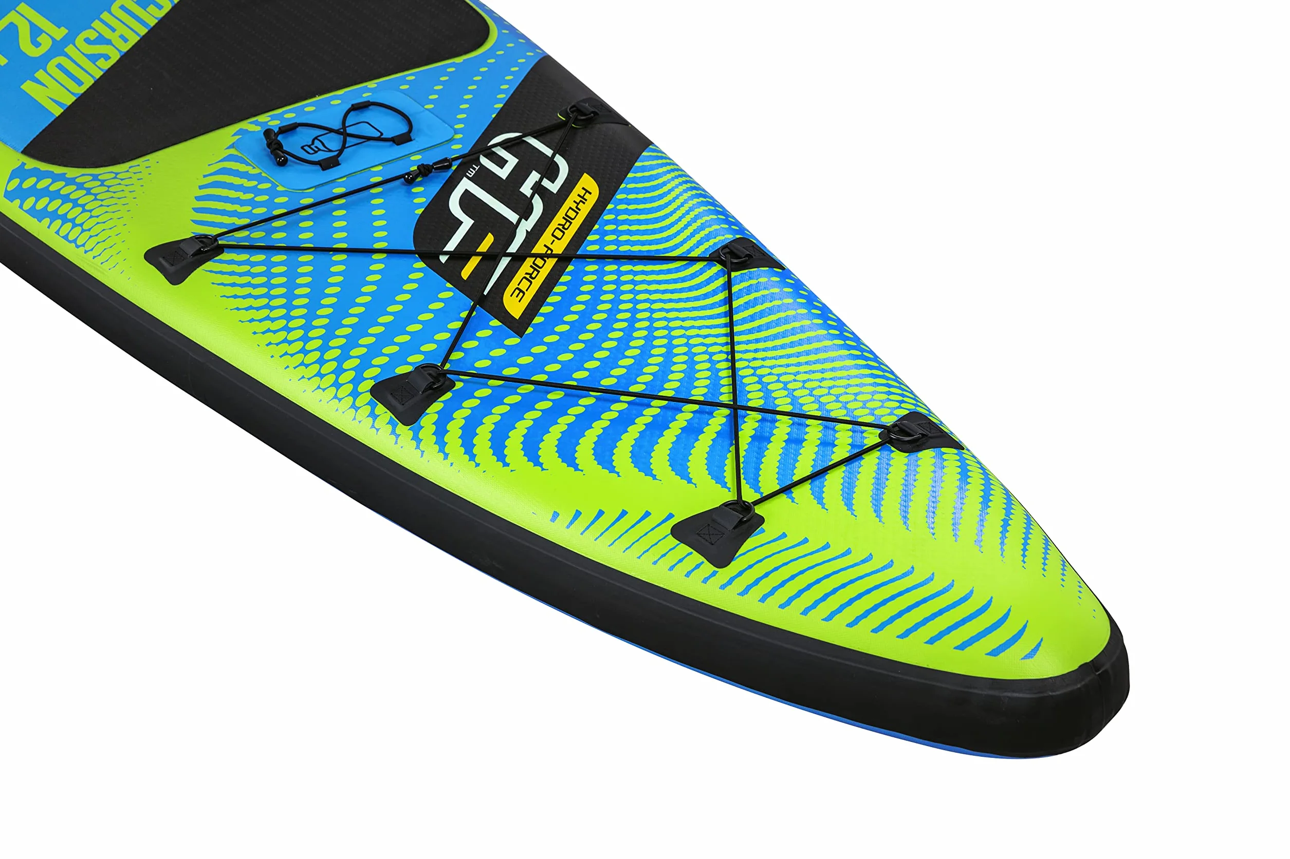 Bestway Hydro-Force Aqua Excursion Tech nadmuchiwany zestaw desek SUP z pompką ręczną, plecakiem