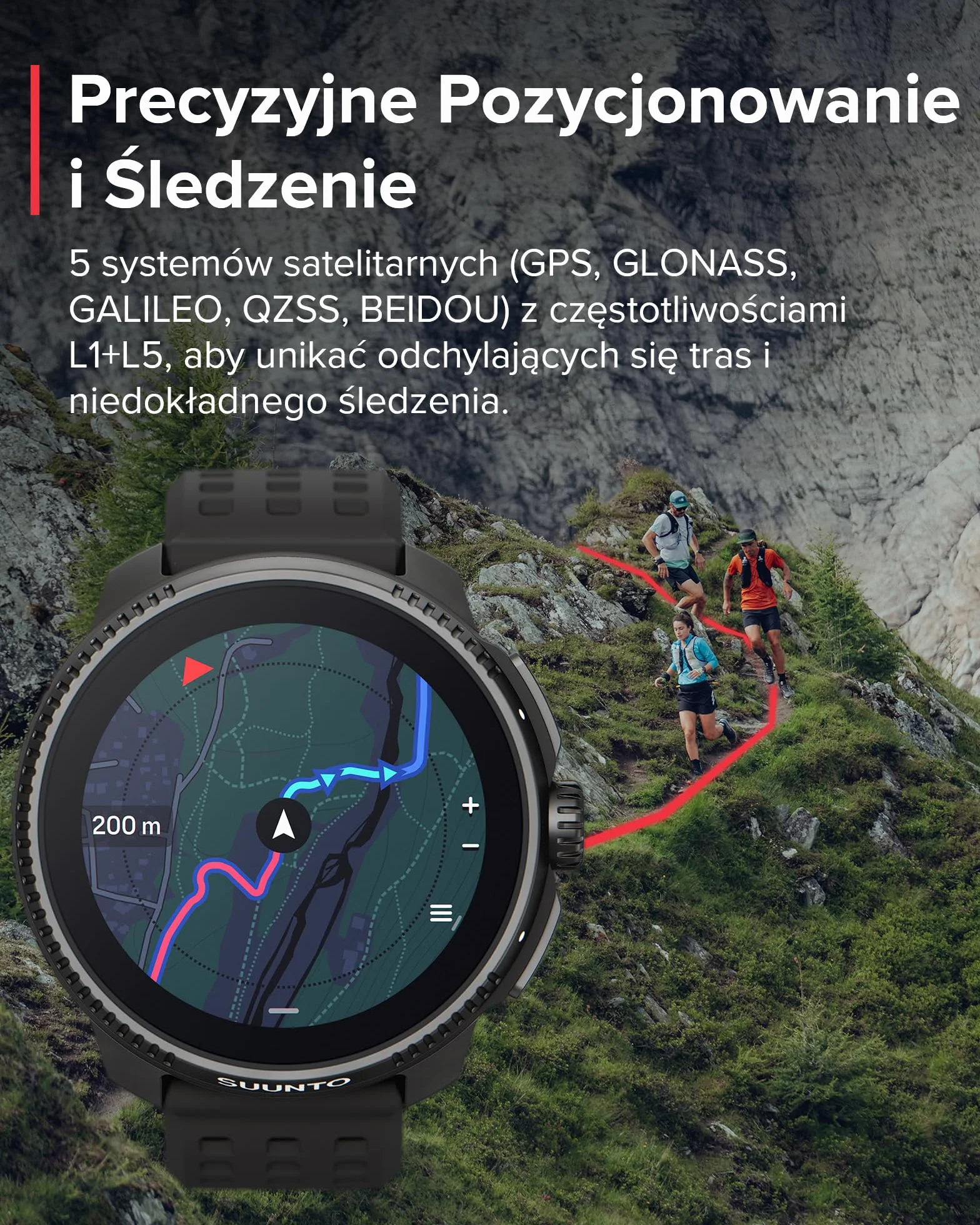 Suunto Uniseks Race SS050929000​ Smartwatch