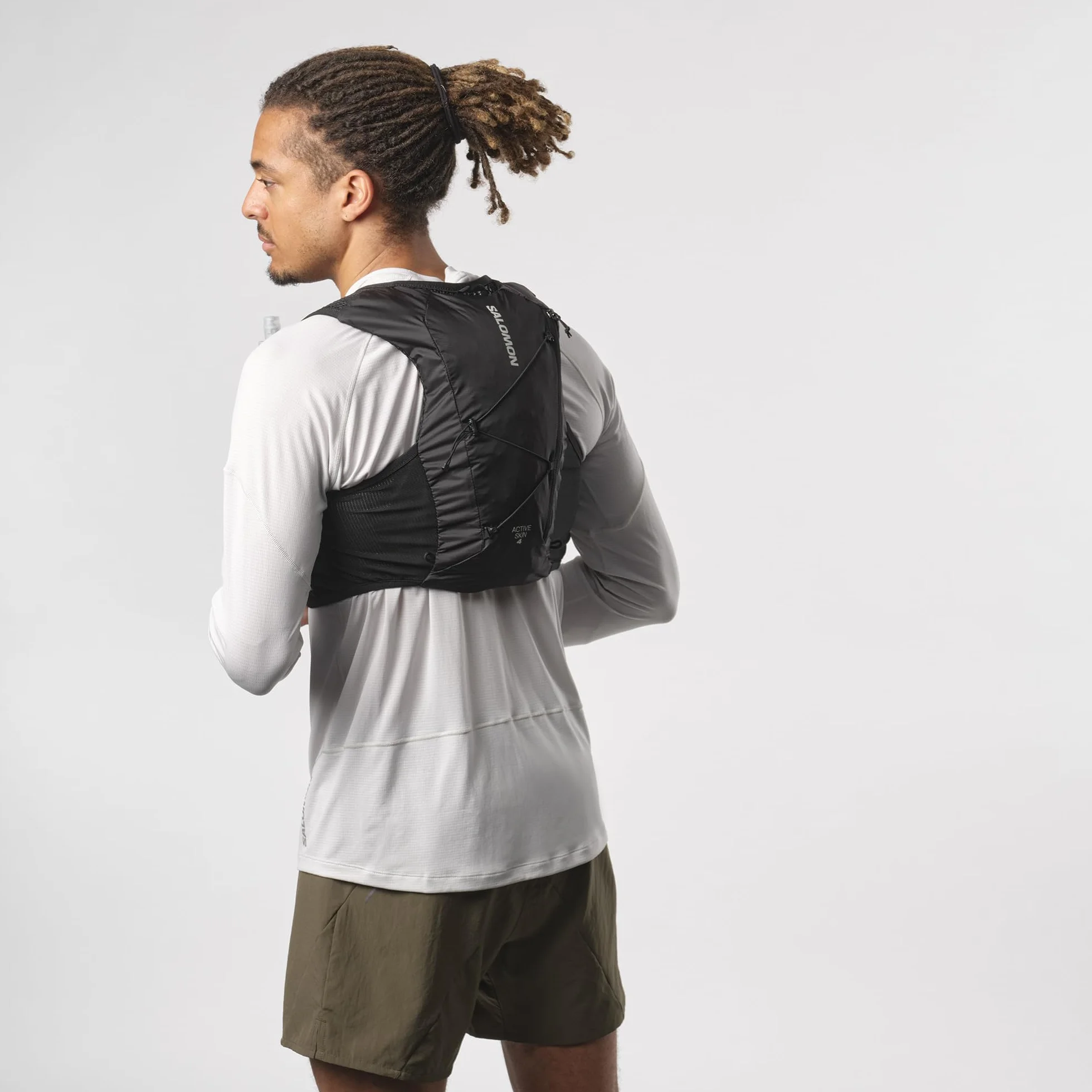 Salomon Active Skin 4 kamizelka nawadniająca do biegania 4 l czarna M